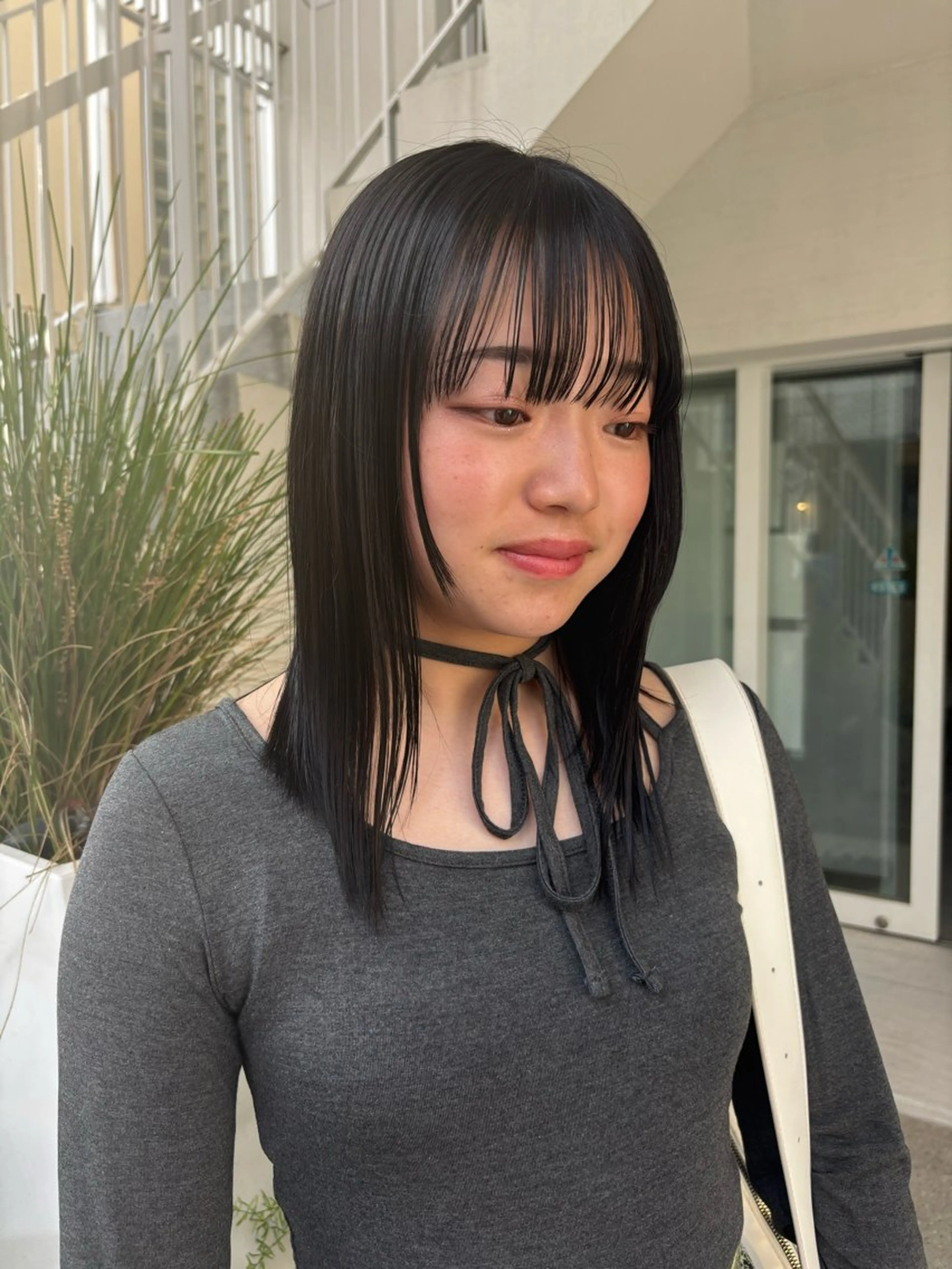 🌿黒染めしないトーンダウンカラー🌿 フルカラー+ウォータートリートメントの写真