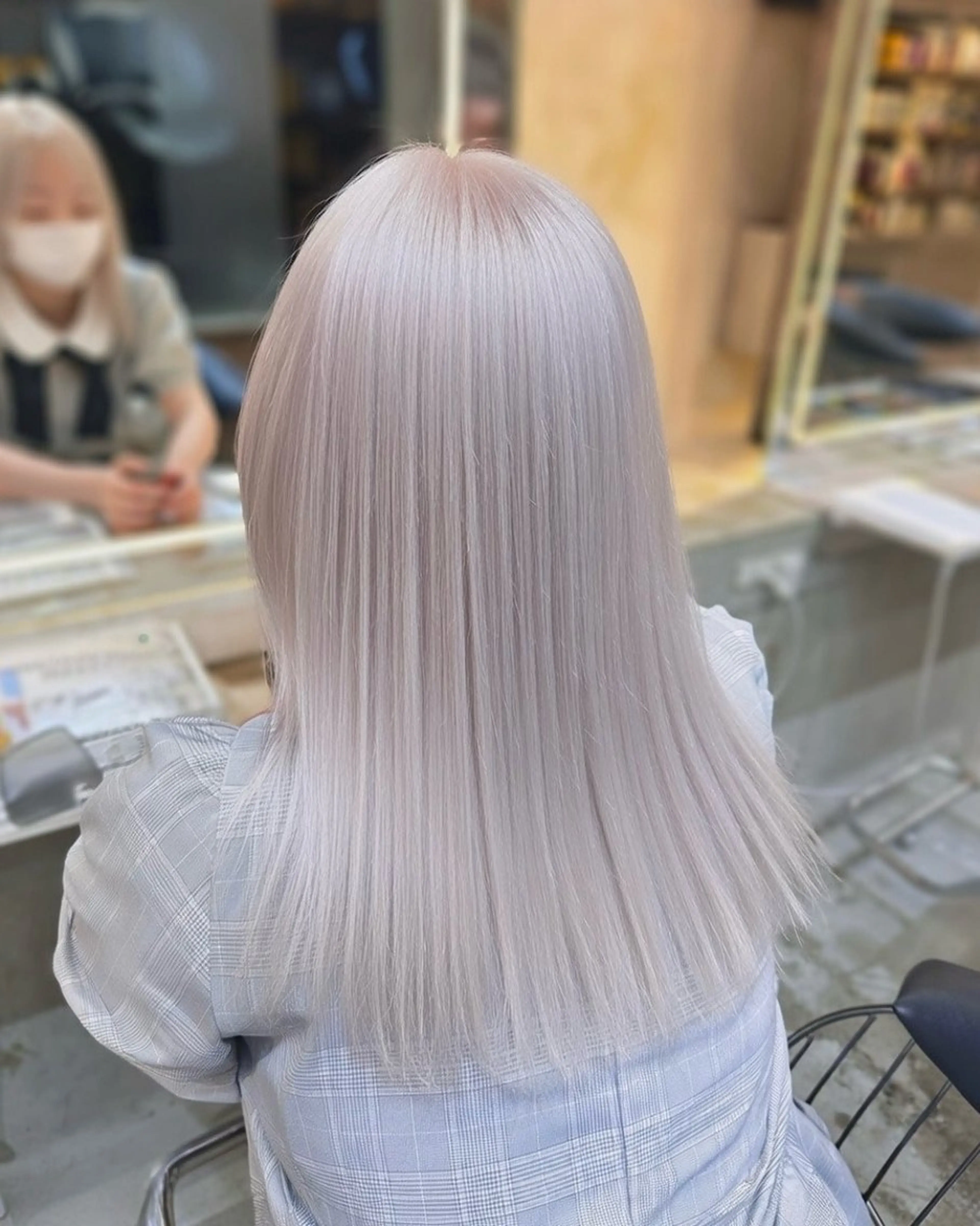 セミロング カット ヘアカラー ケアブリーチ/ 髪質改善/垣尾颯大のヘアスタイル