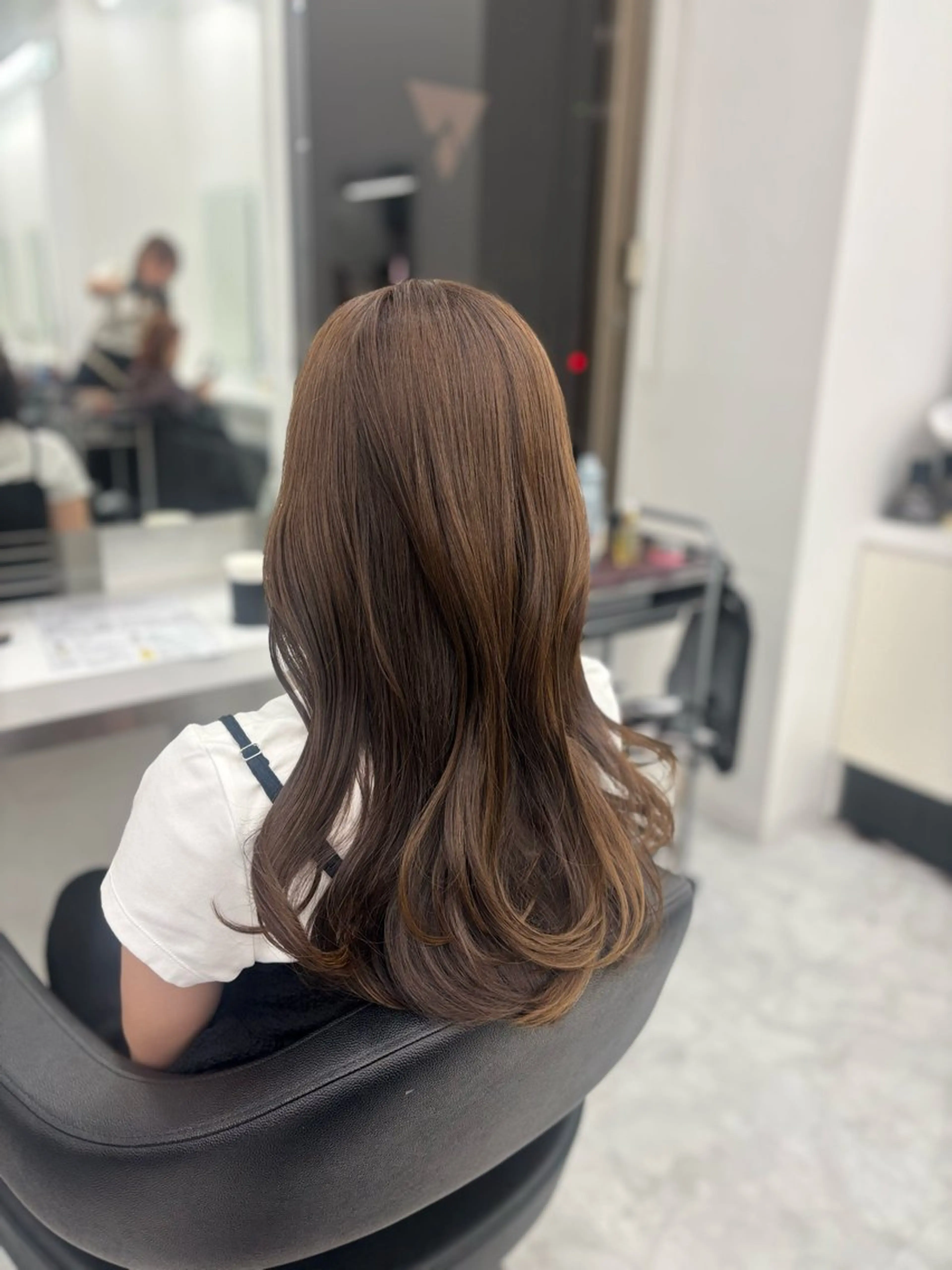 ロング カラー ヘアカラー トリートメント 🤍レイヤー/顔周り /hirari🤍のヘアスタイル