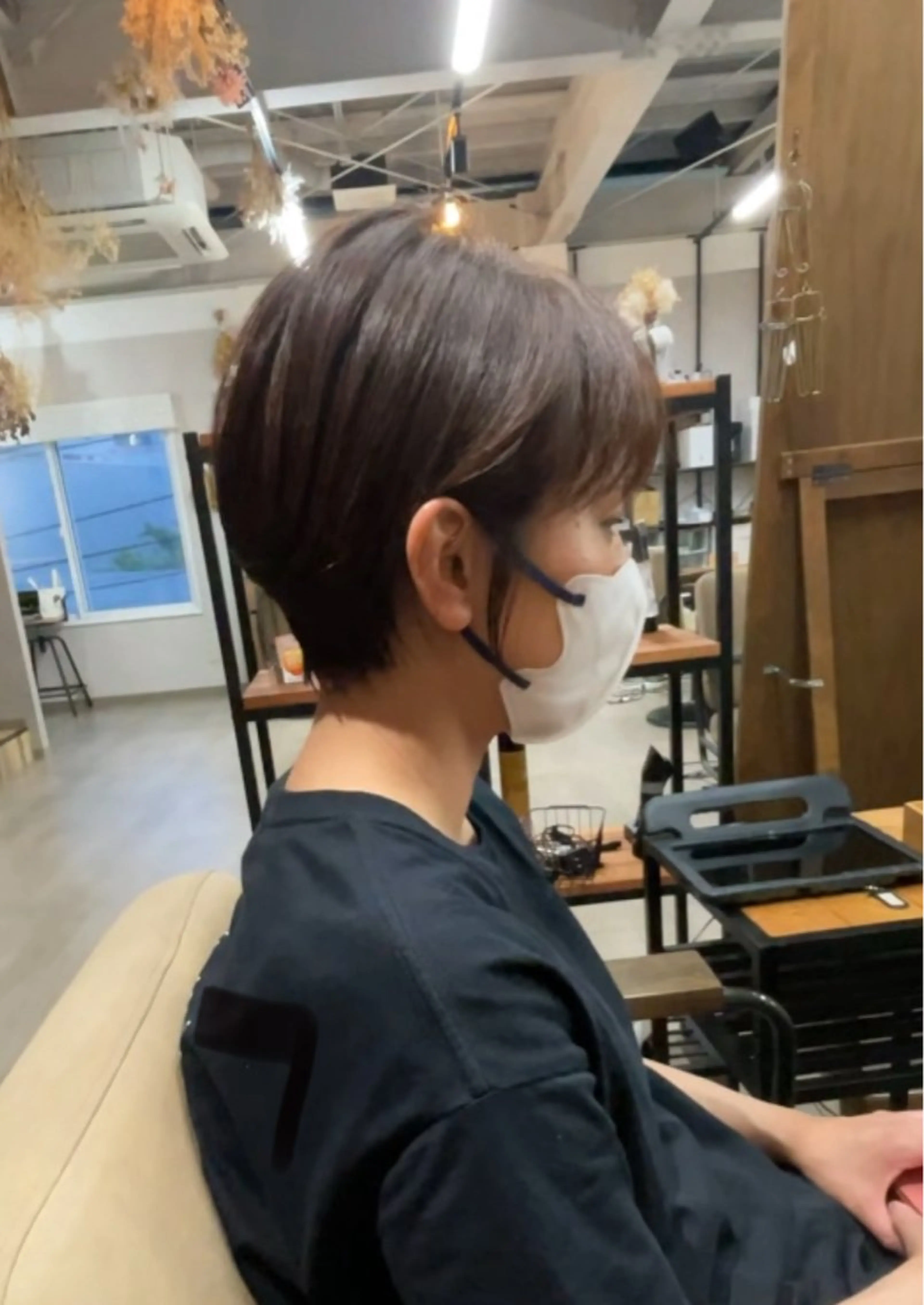 ショート 長田 亮のヘアスタイル