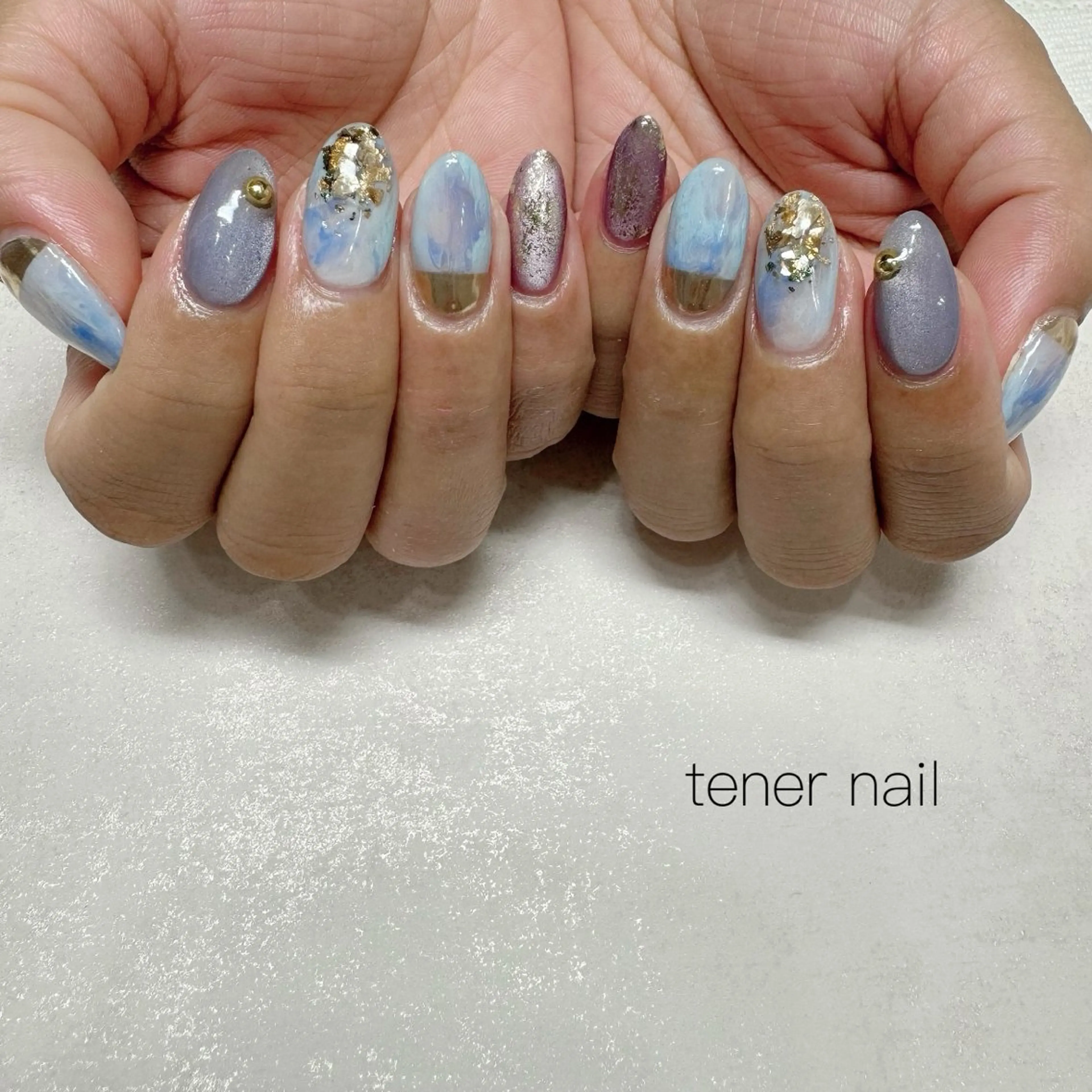 ネイル 夏ネイル ハンドネイル テネルネイル tener nailのネイルデザイン