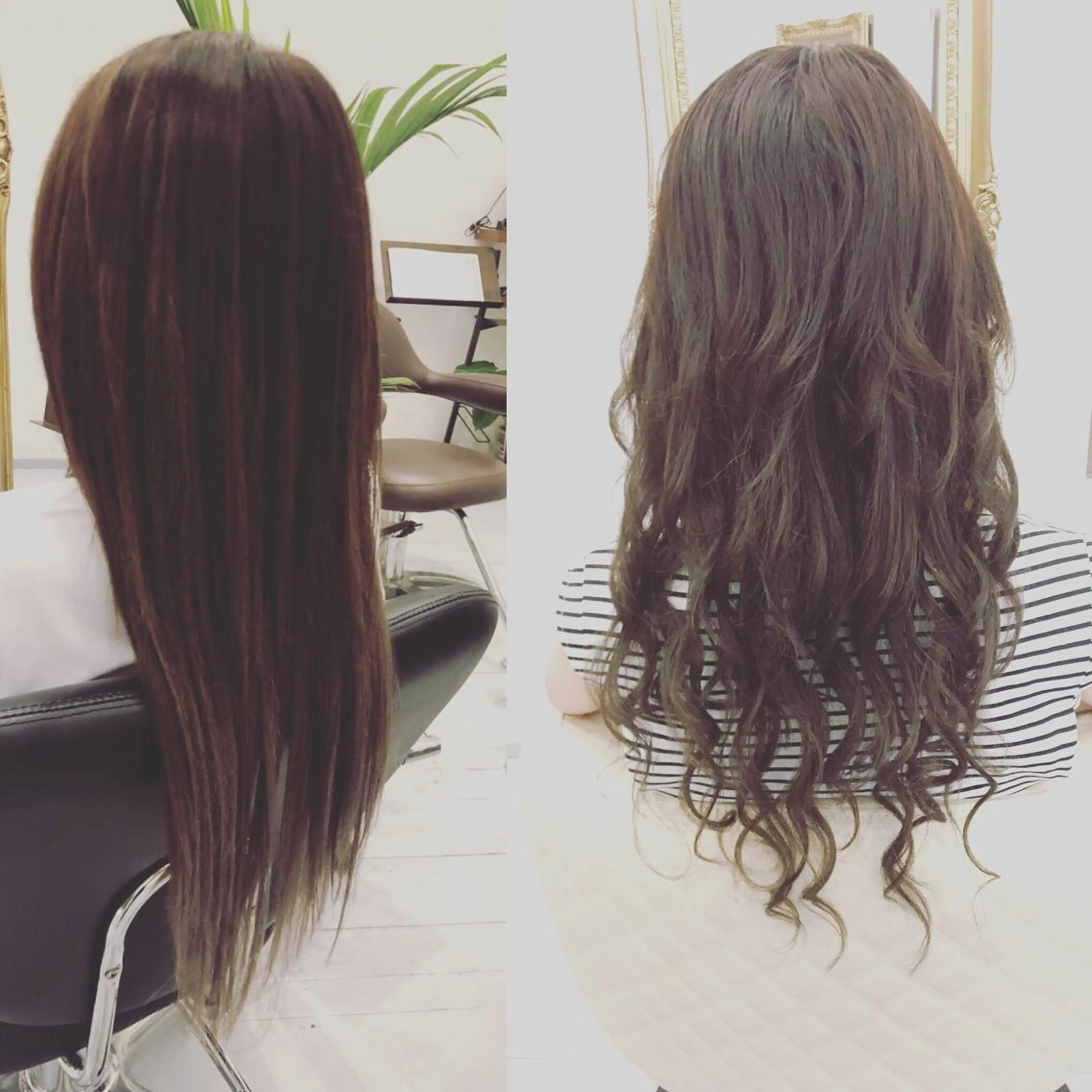 ロング ケアブリーチ&シール エクステの店和田翔莉のヘアスタイル