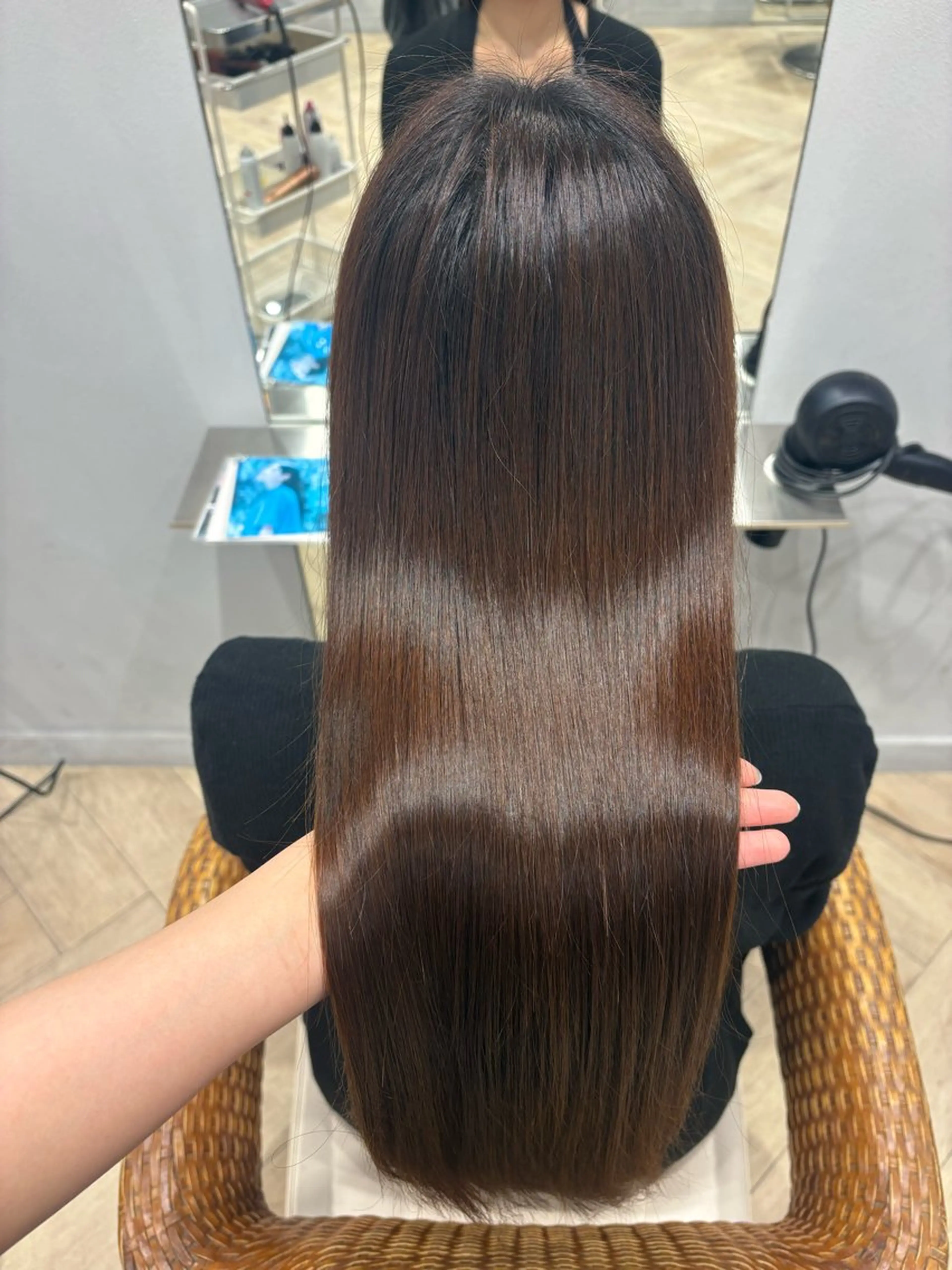 ロング トリートメント 水口 未唯菜のヘアスタイル