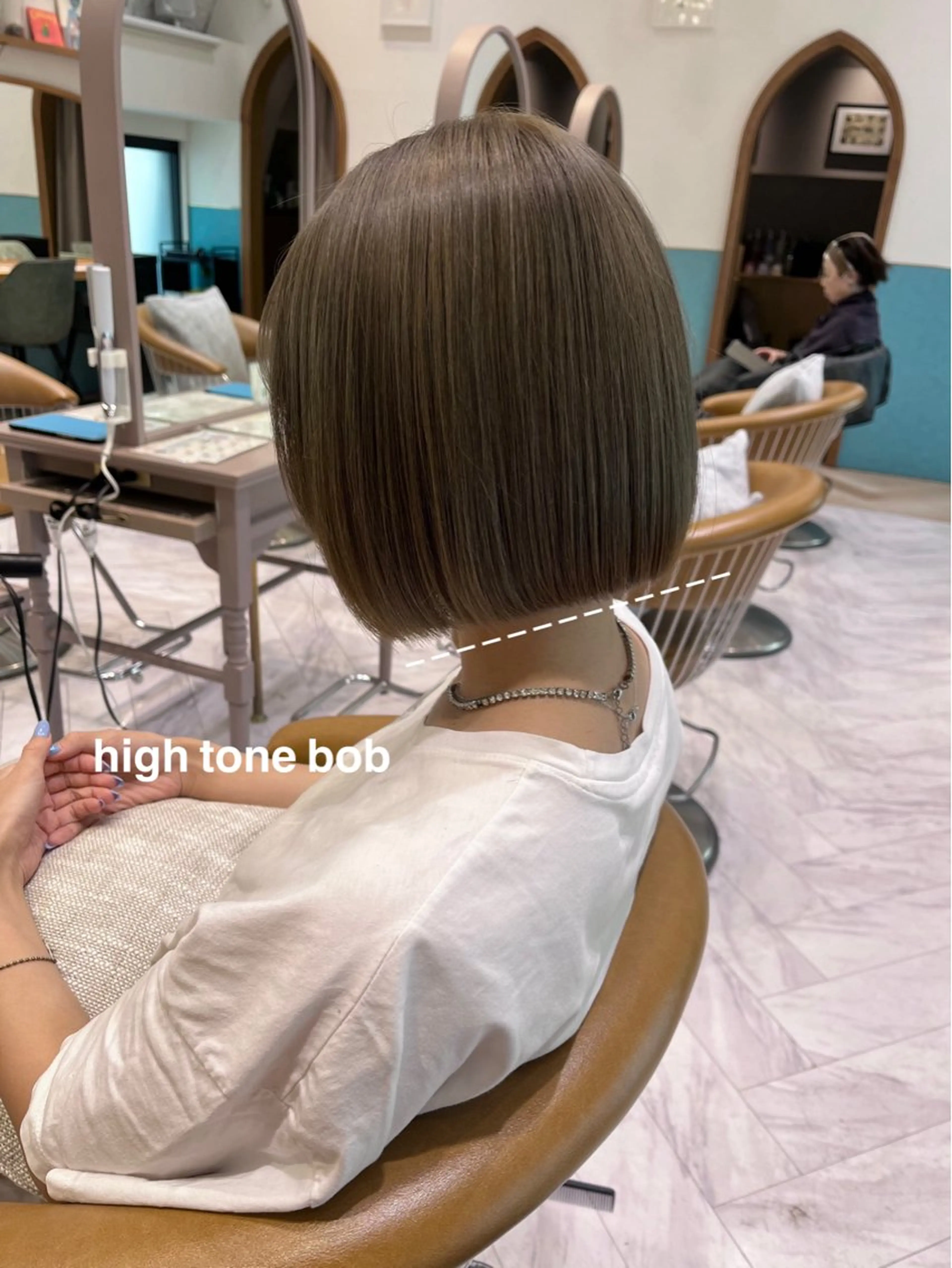 ショート カラー カット ヘアカラー トリートメント stylist/ボブ ことの/韓国レイヤーのヘアスタイル