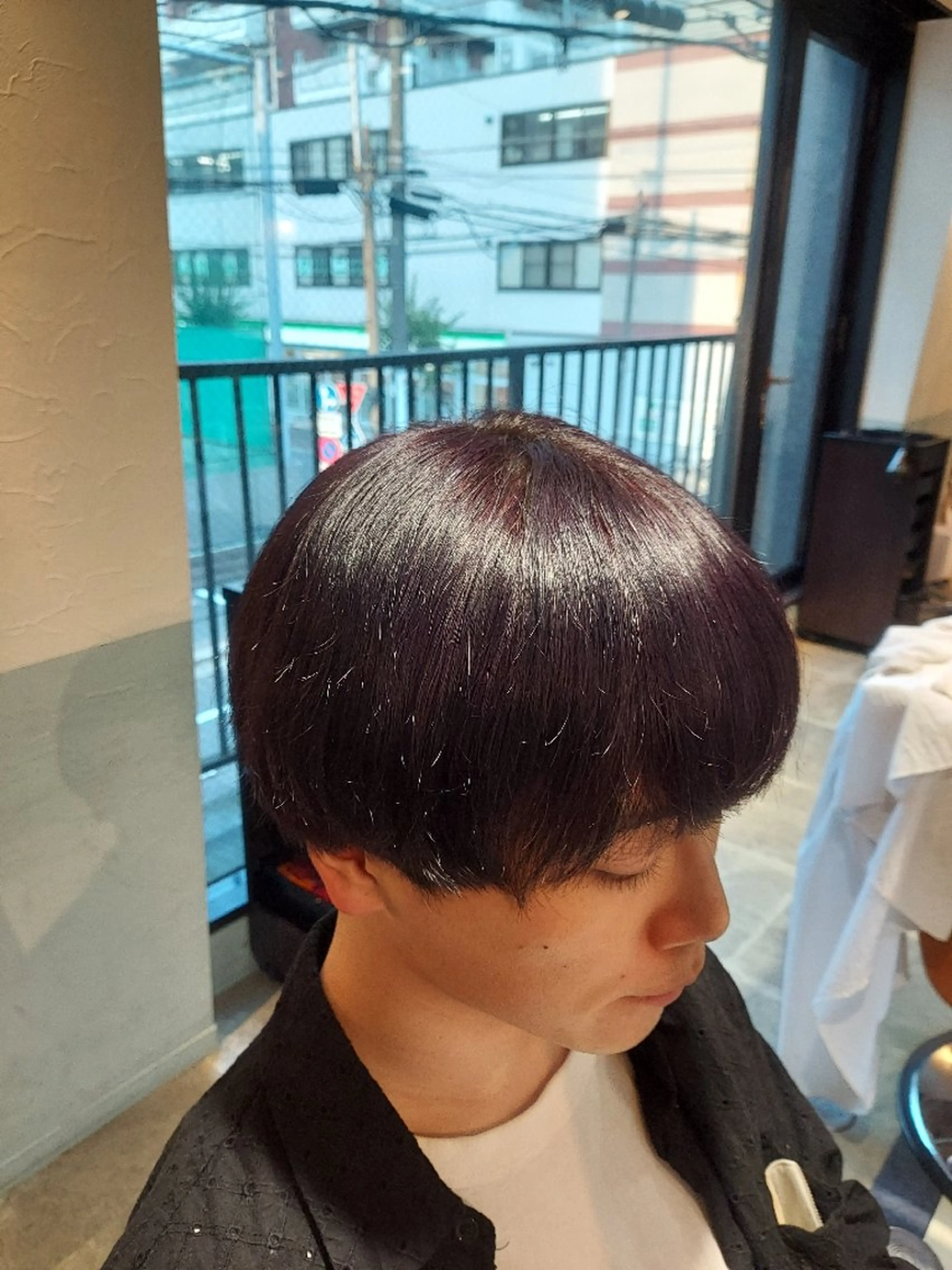 ショート カラー メンズ Agu hair topaz いわき植田店所属・艶髪 Daikiのヘアスタイル