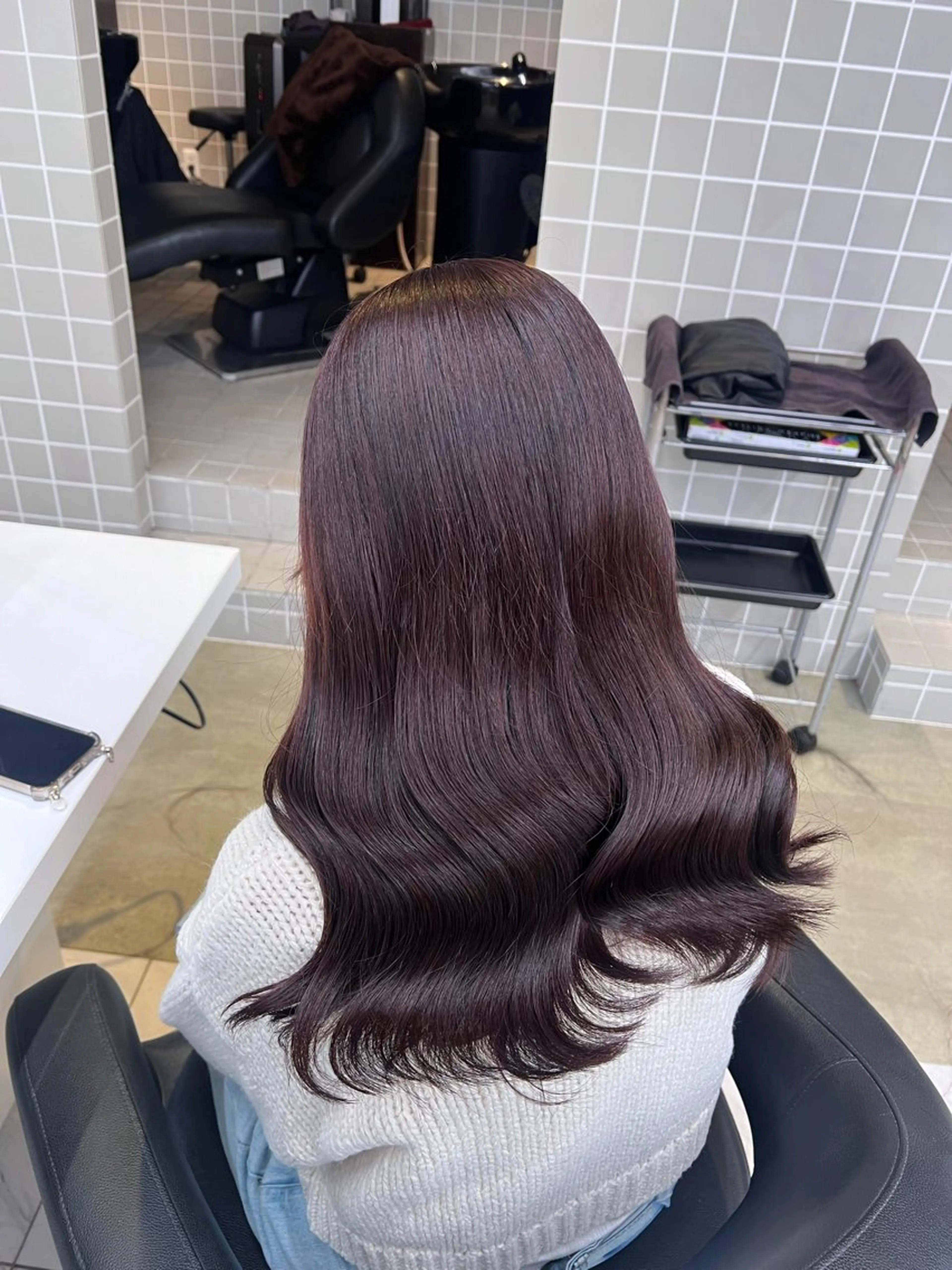 ロング カラー 💖札幌カラー 指名No.1💖玲奈のヘアスタイル