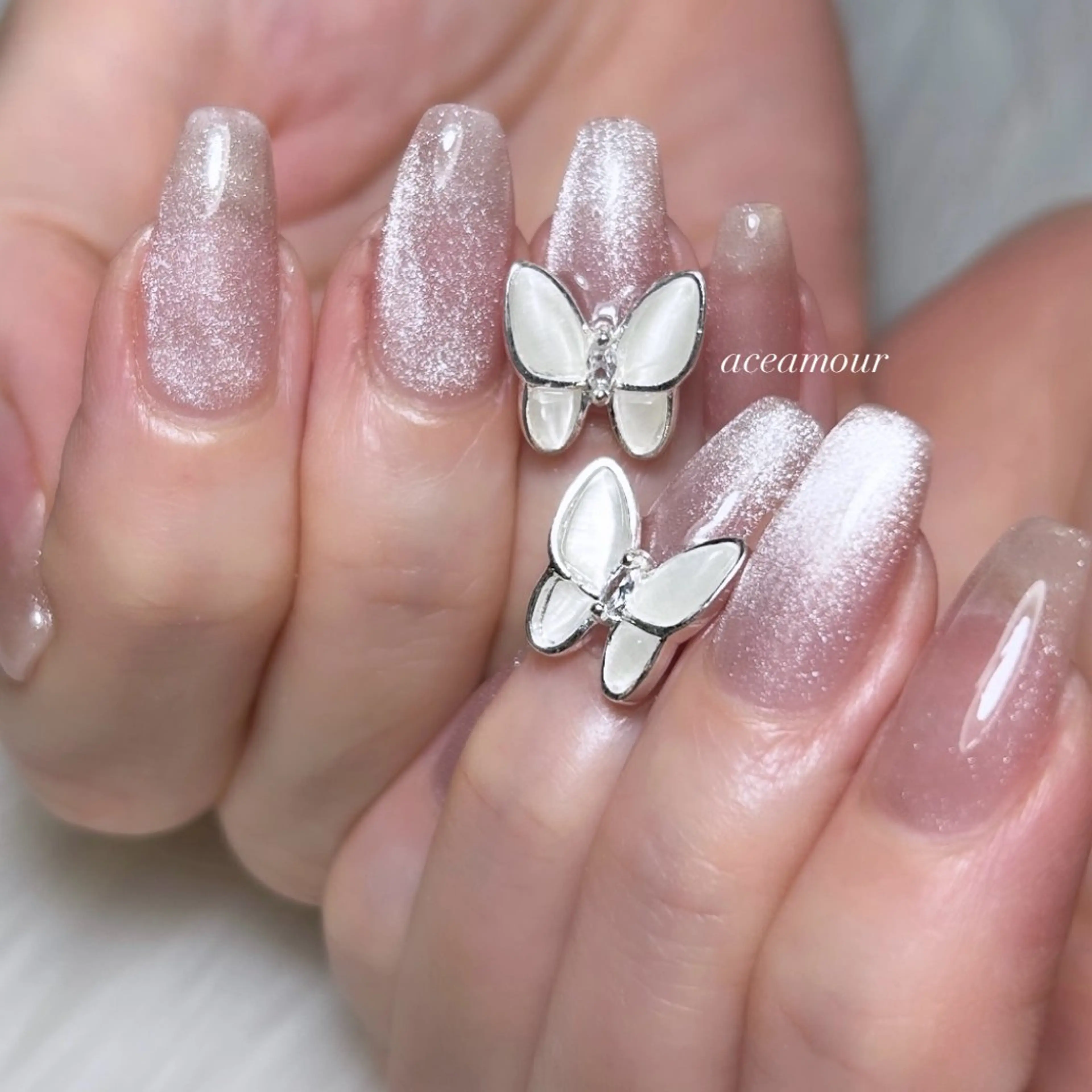 ネイル 持ち込み ネイル/耳つぼ /新ホワイトニングのネイルデザイン