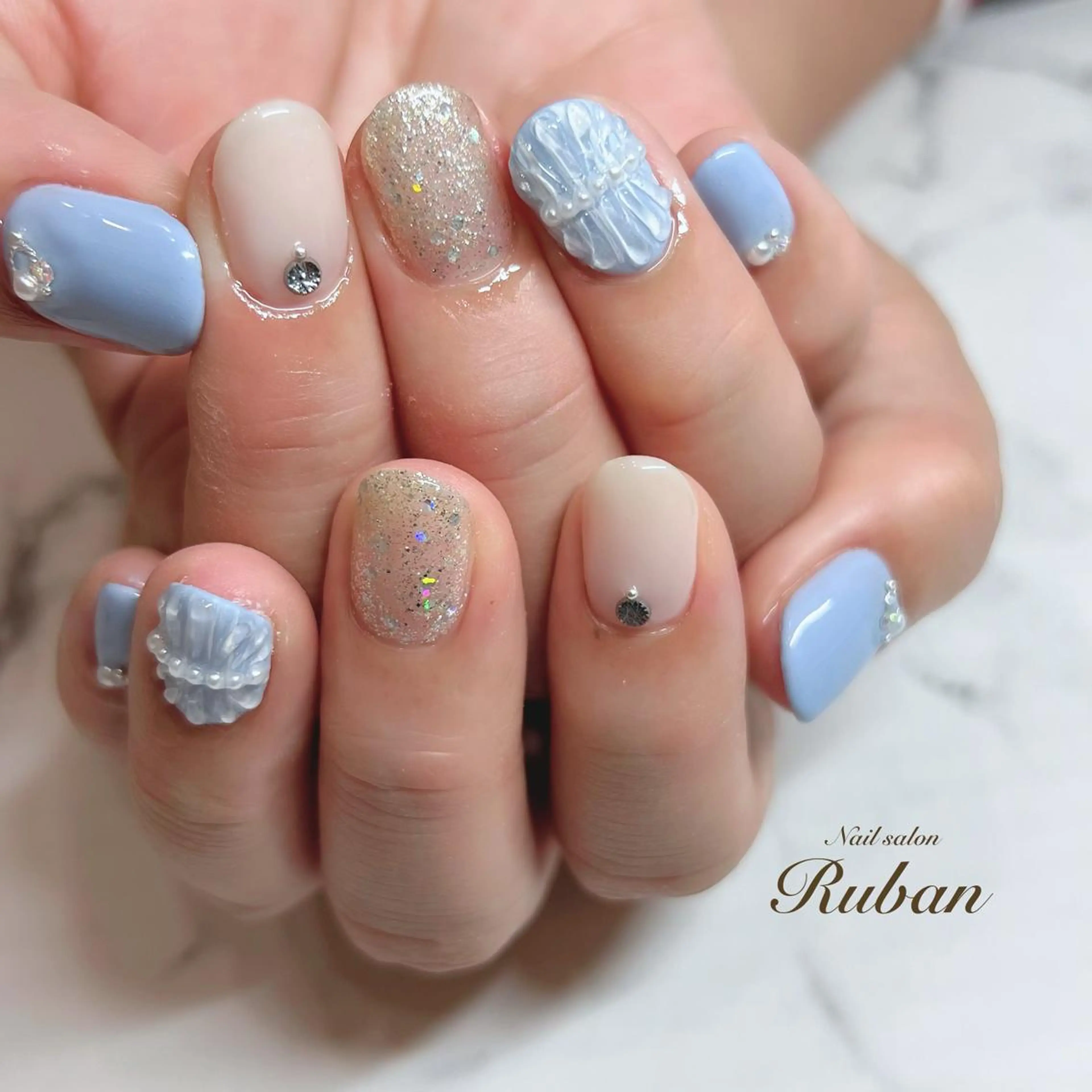 ネイル シンプルネイル Nail salon Ruban所属・Nail salon Rubanのネイルデザイン