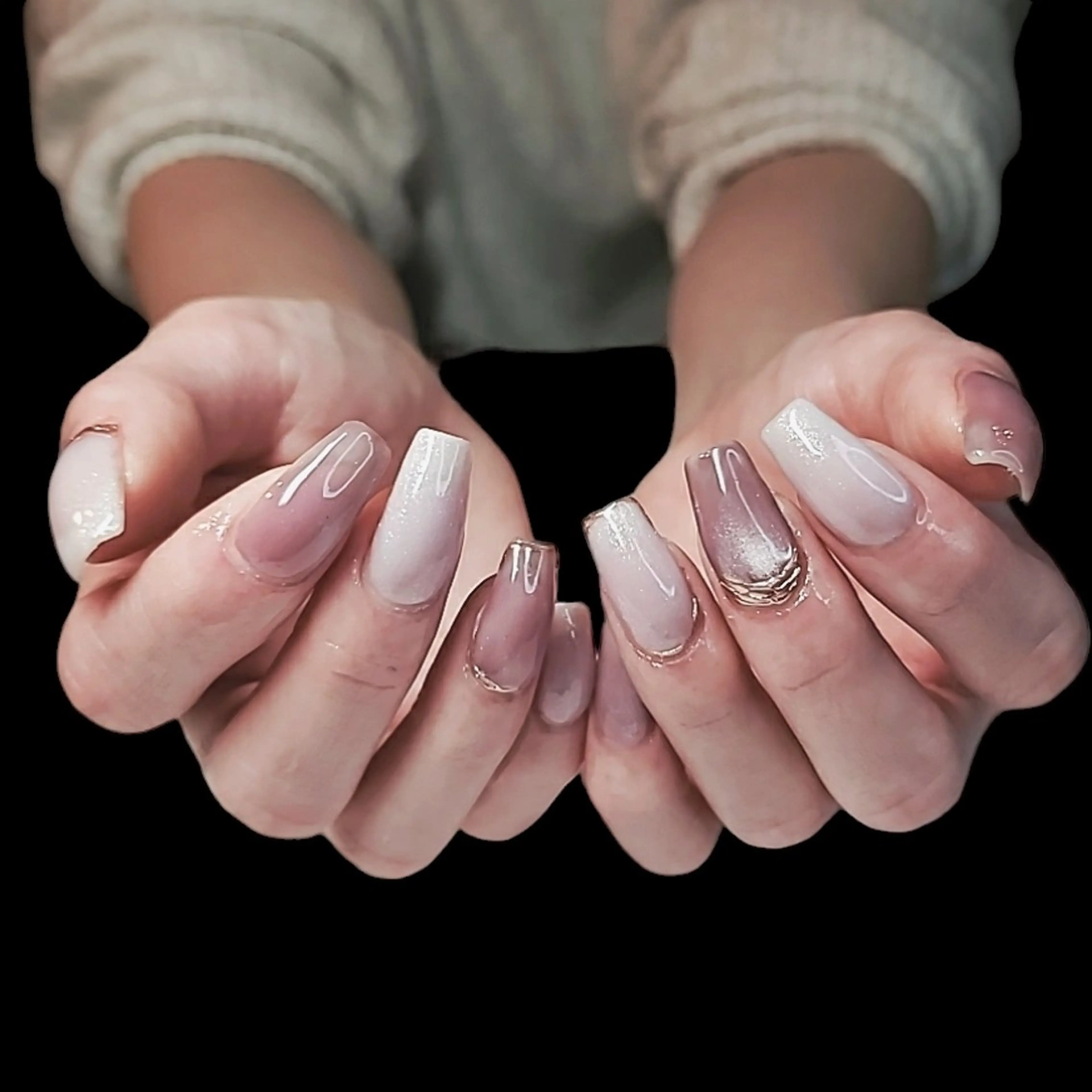 ネイル ジェルネイル ニュアンスネイル スカルプネイル Nail Allure(ネイル アルーア)所属・Nail Allureのネイルデザイン