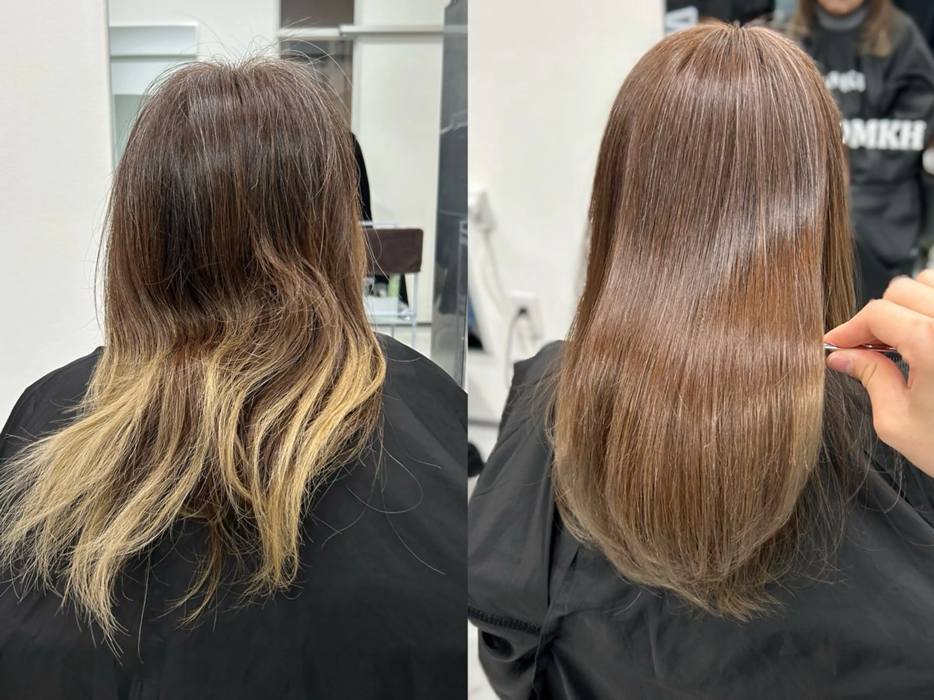 セミロング LOMKH所属・シールエクステ/ レイヤーカット/達也のヘアスタイル