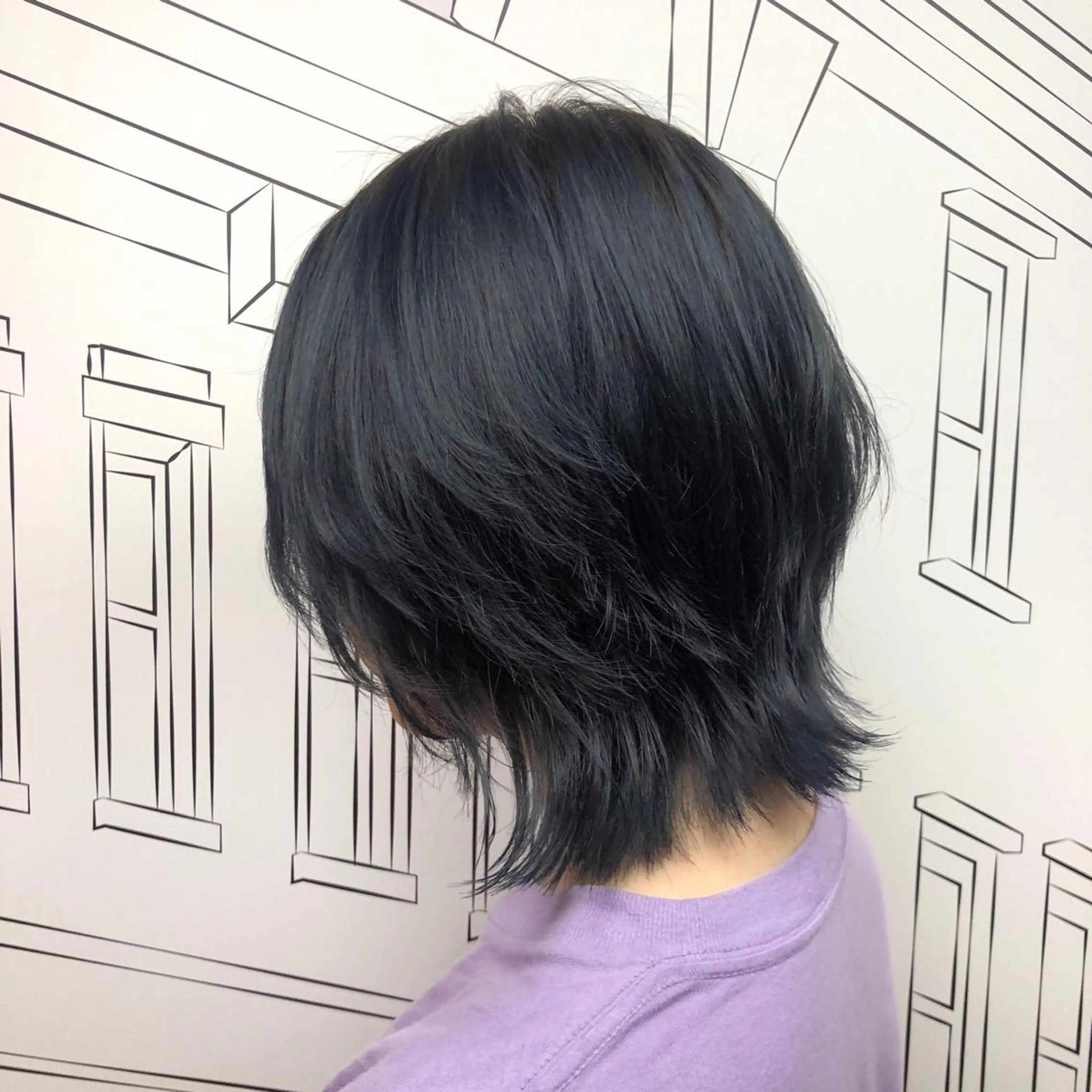 ショート カラー レイヤー,ボブ / 彩未のヘアスタイル