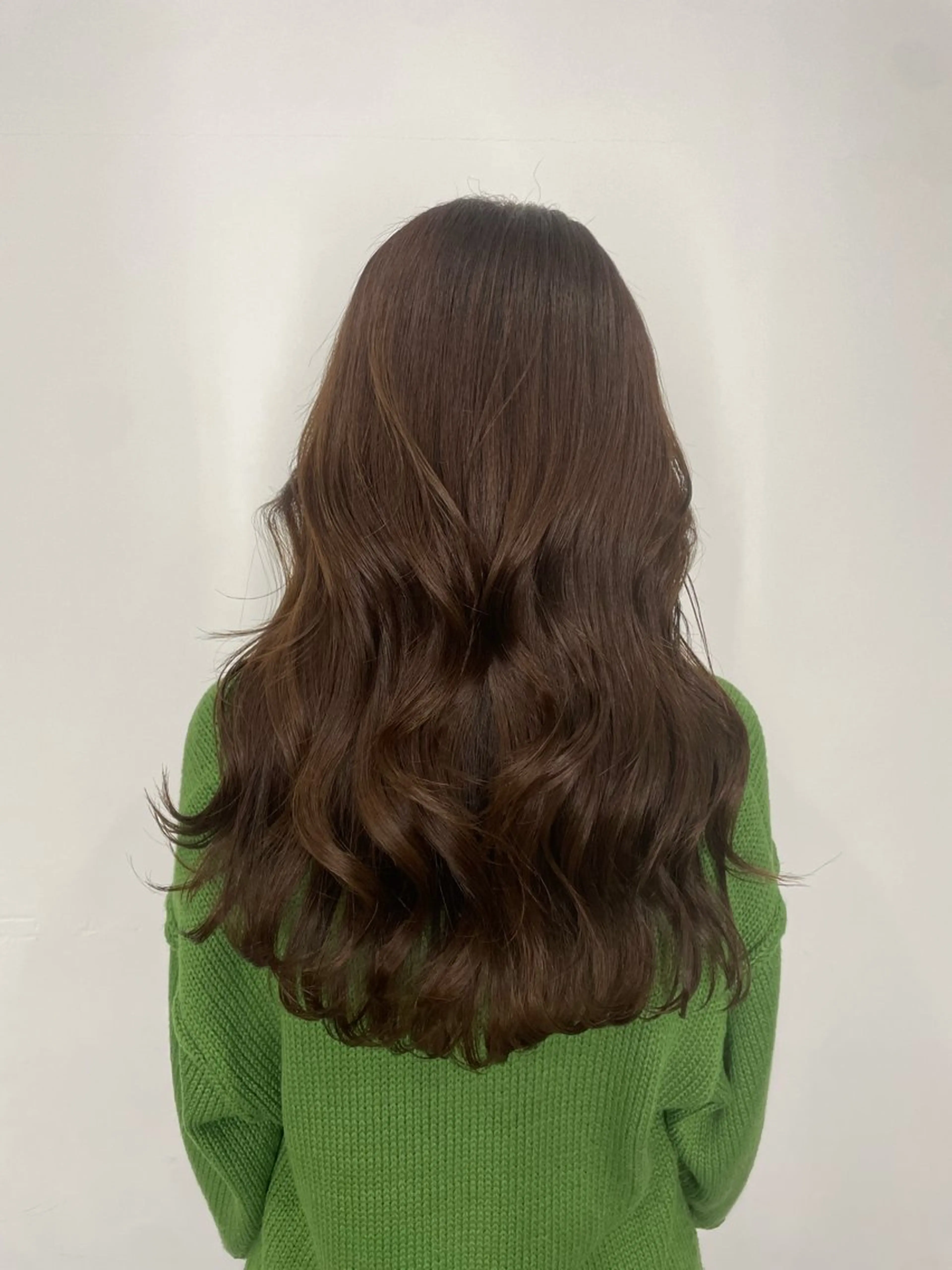 セミロング カラー wixymimi　hair salon所属・艶カラー✨レイヤー 𝐚𝐲𝐚𝐤𝐚のヘアスタイル