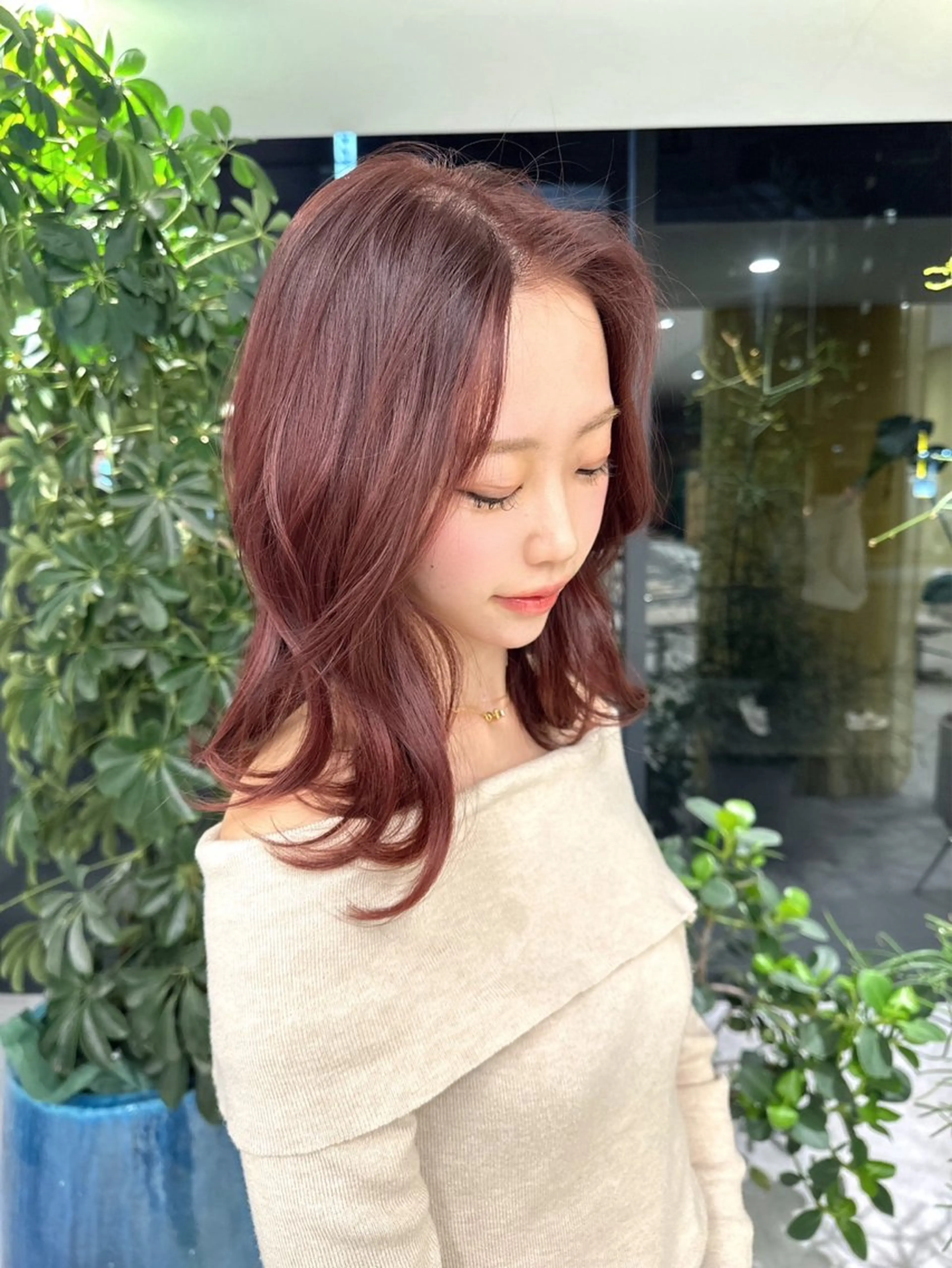 カラー ヘアカラー 堀 愛希子のヘアスタイル