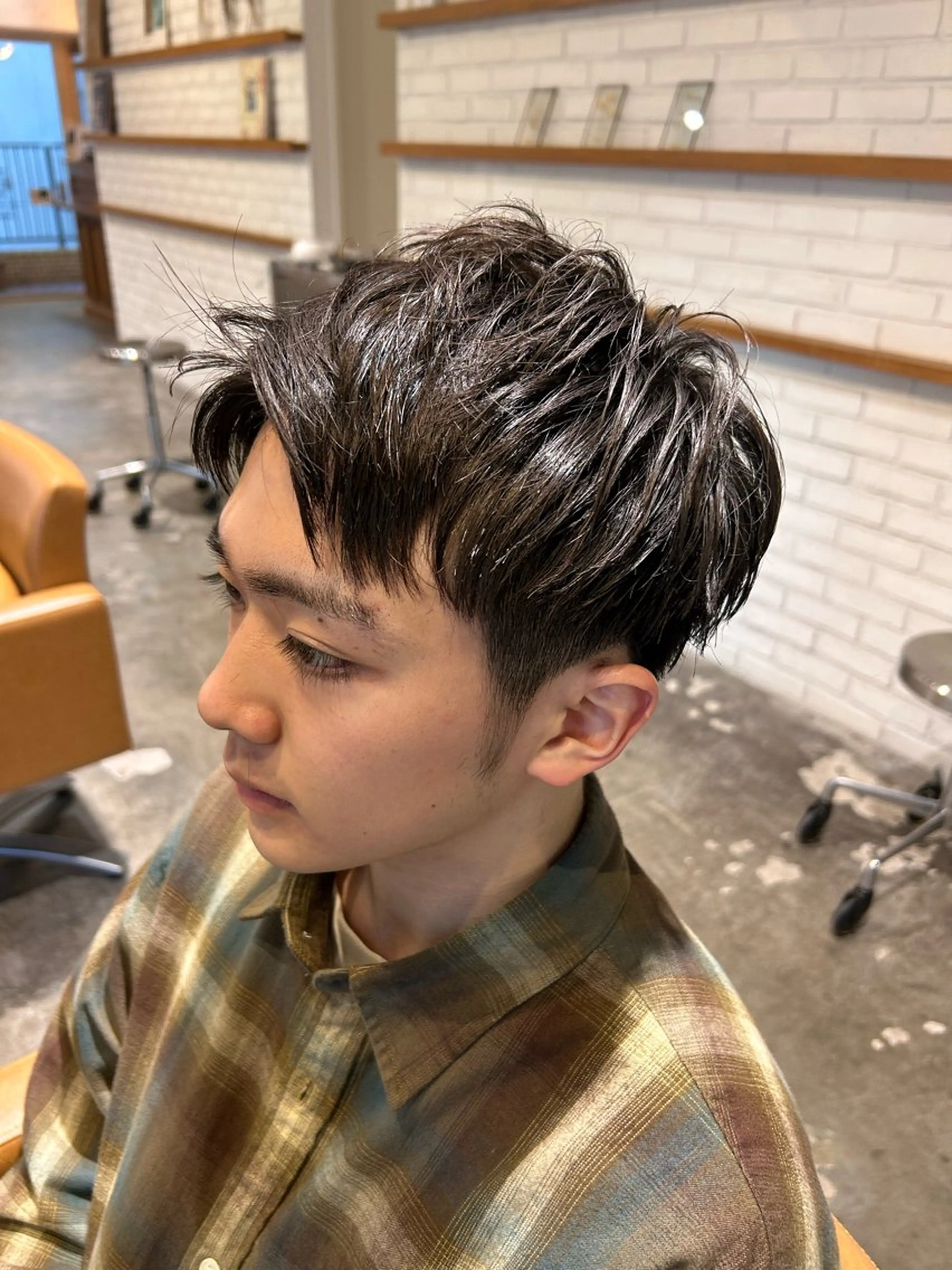 パーマ メンズ カット パーマ ボブカットモデル 募集🪄🫧まどかのヘアスタイル