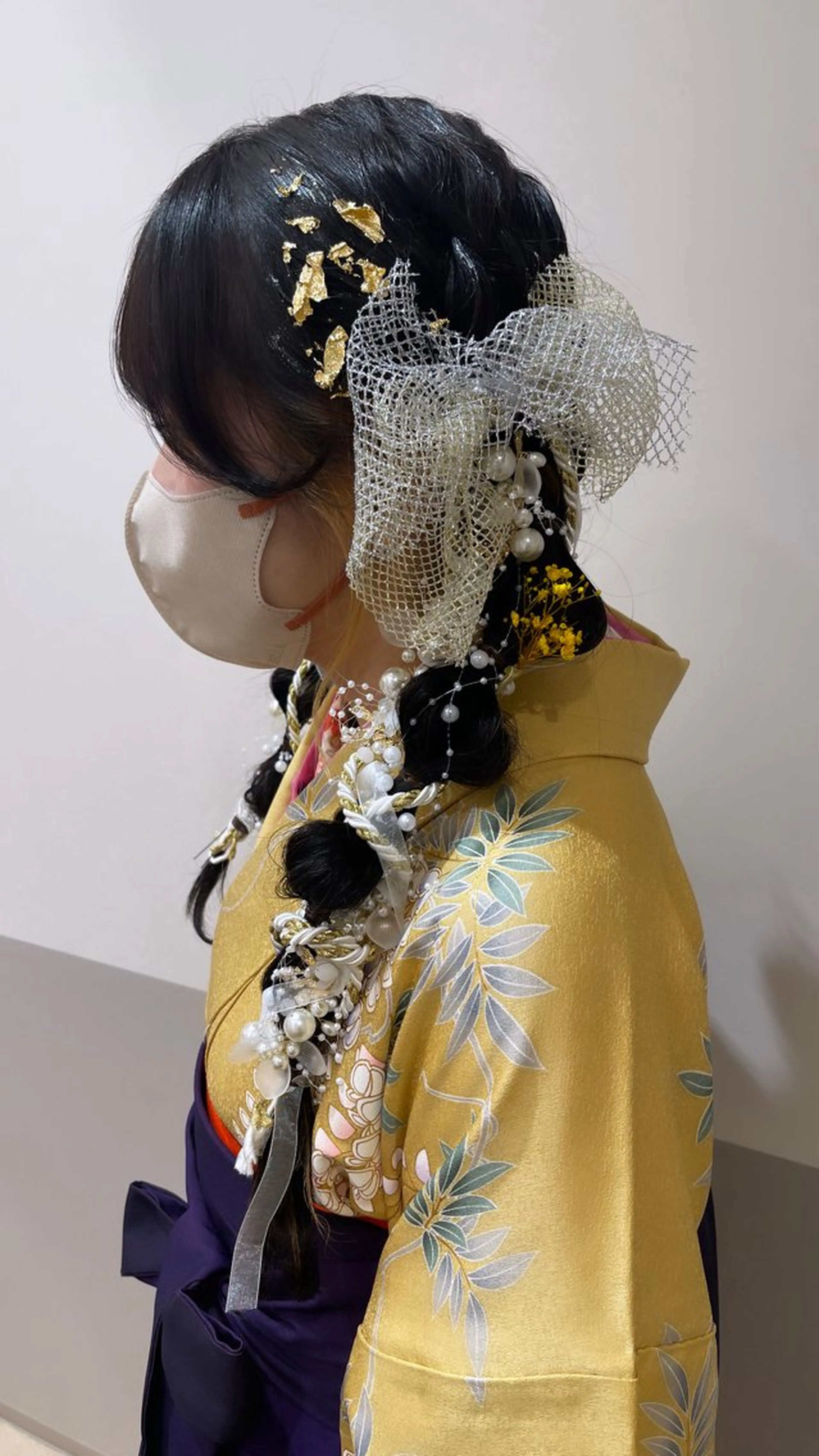 ロング ヘアアレンジ 鈴村緋女/ヘアセット /耳ツボジュエリーのヘアスタイル