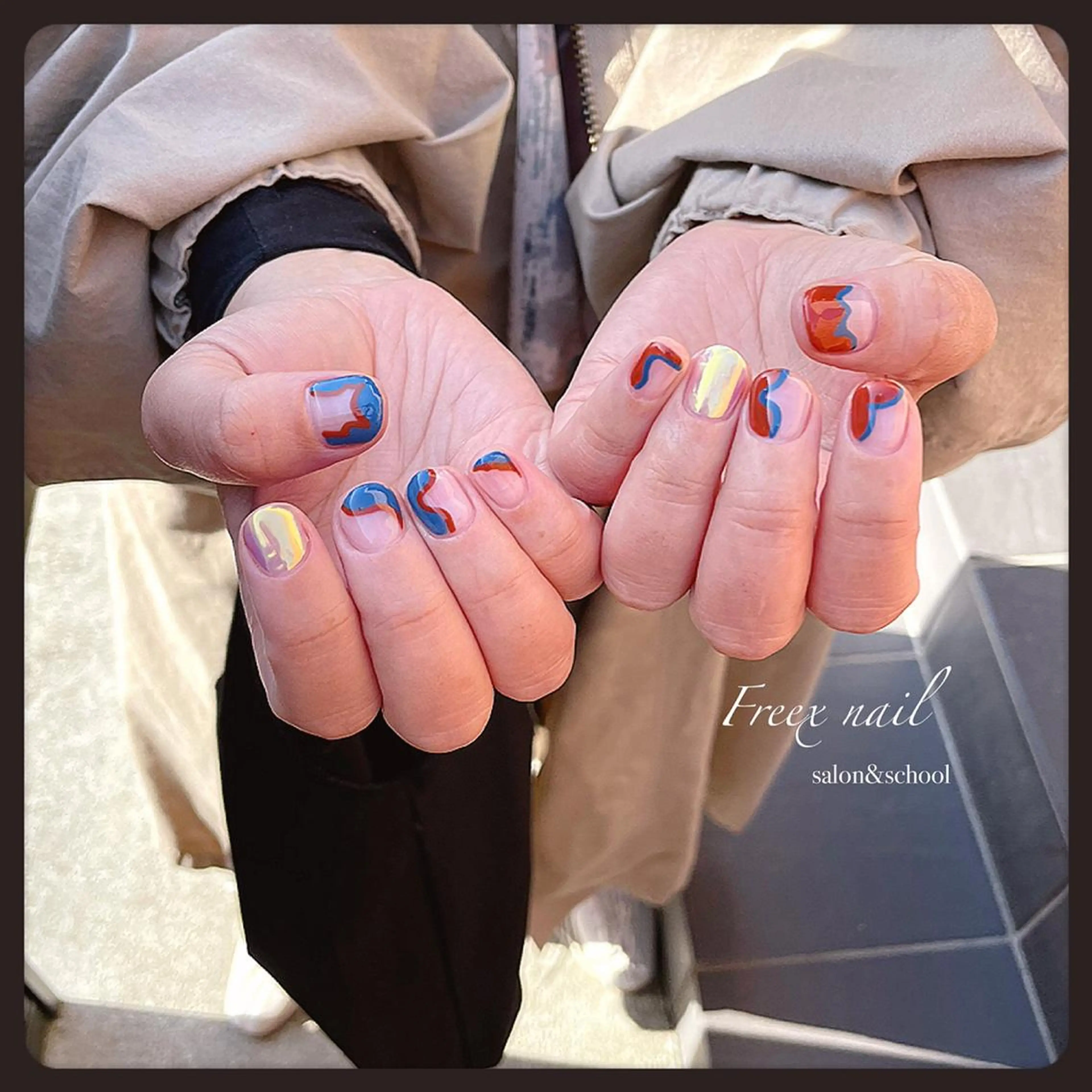 ネイル freex nail /ニュアンス/個性派のネイルデザイン