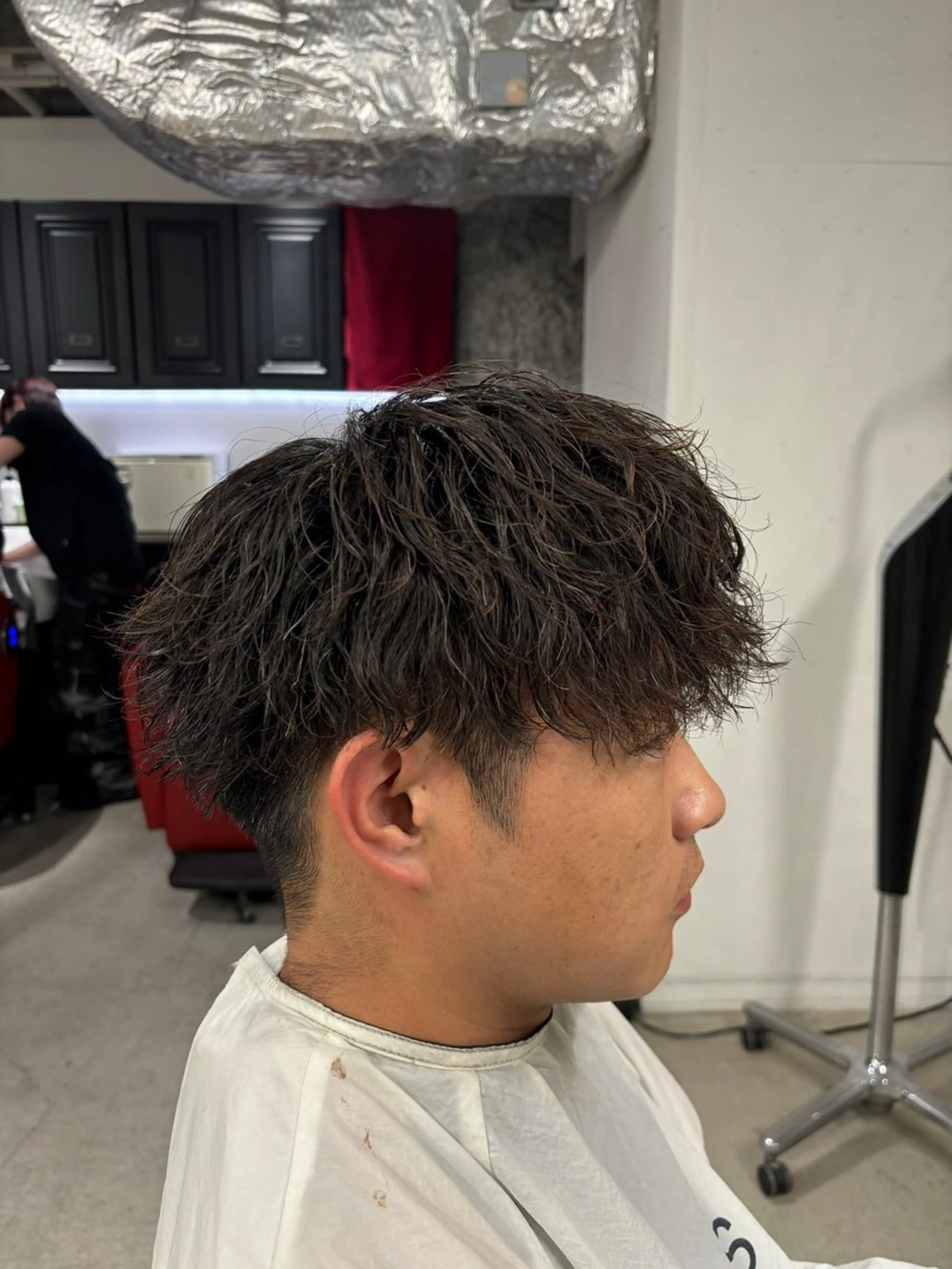 パーマ ツイストスパイラルパーマ スパイラルパーマ カット パーマ トリートメント ルーズ/シャドウパー マ/似合わせカットのヘアスタイル
