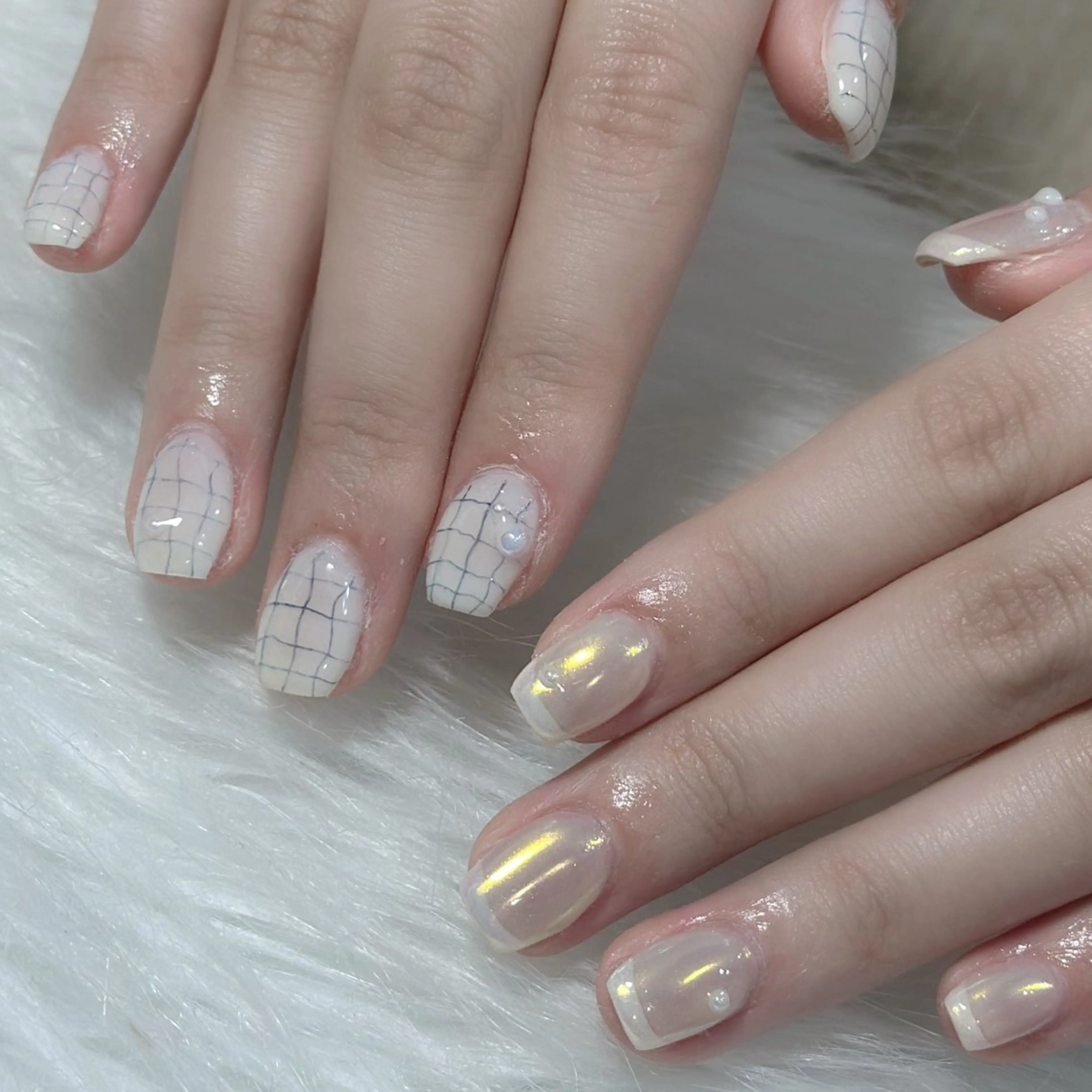 ネイル ハンドネイル フットネイル LAVISH nanamiのネイルデザイン