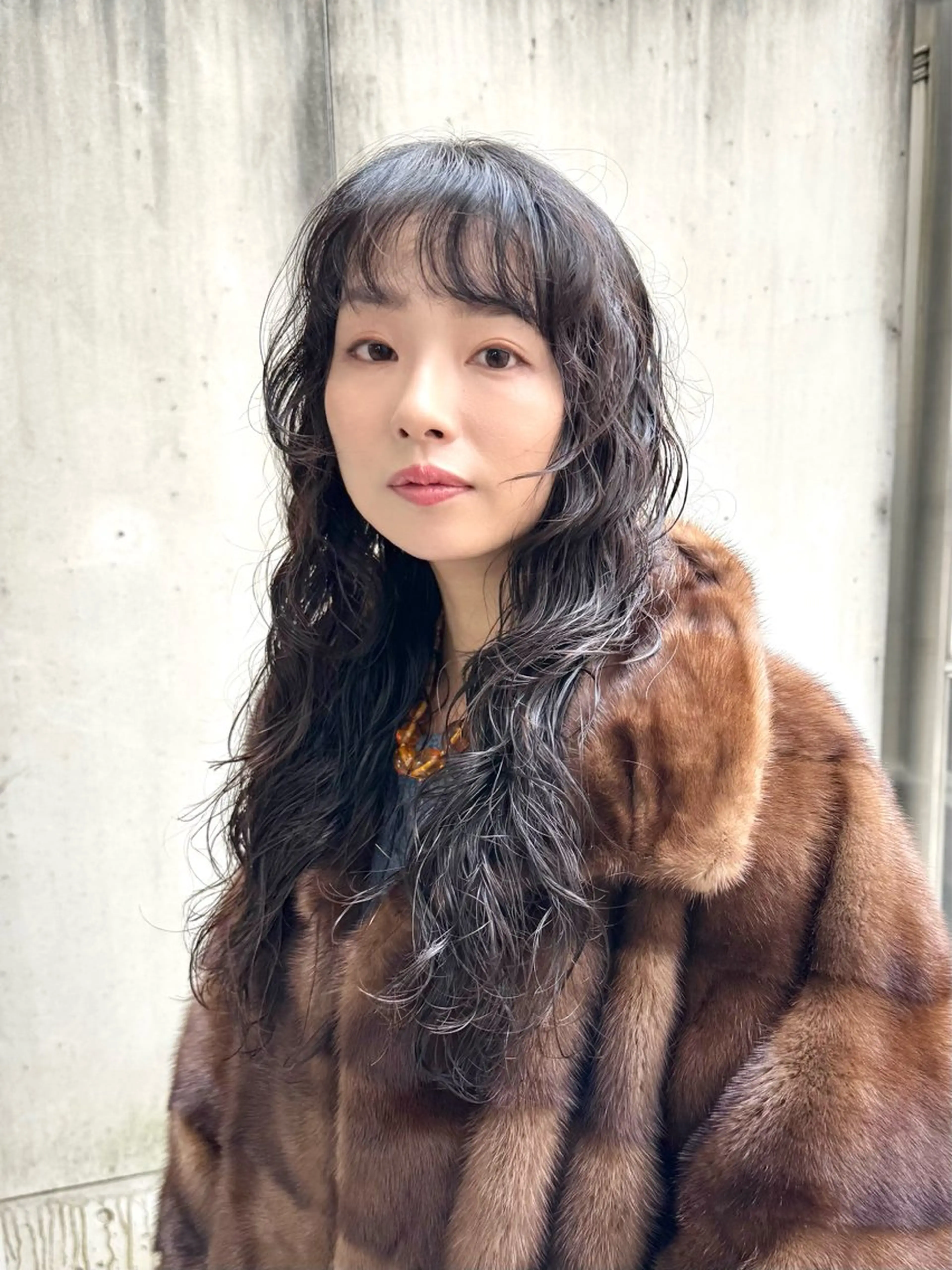 ロング パーマ カット パーマ トリートメント デジタルパーマ 🌀ボブ　萩原　龍のヘアスタイル