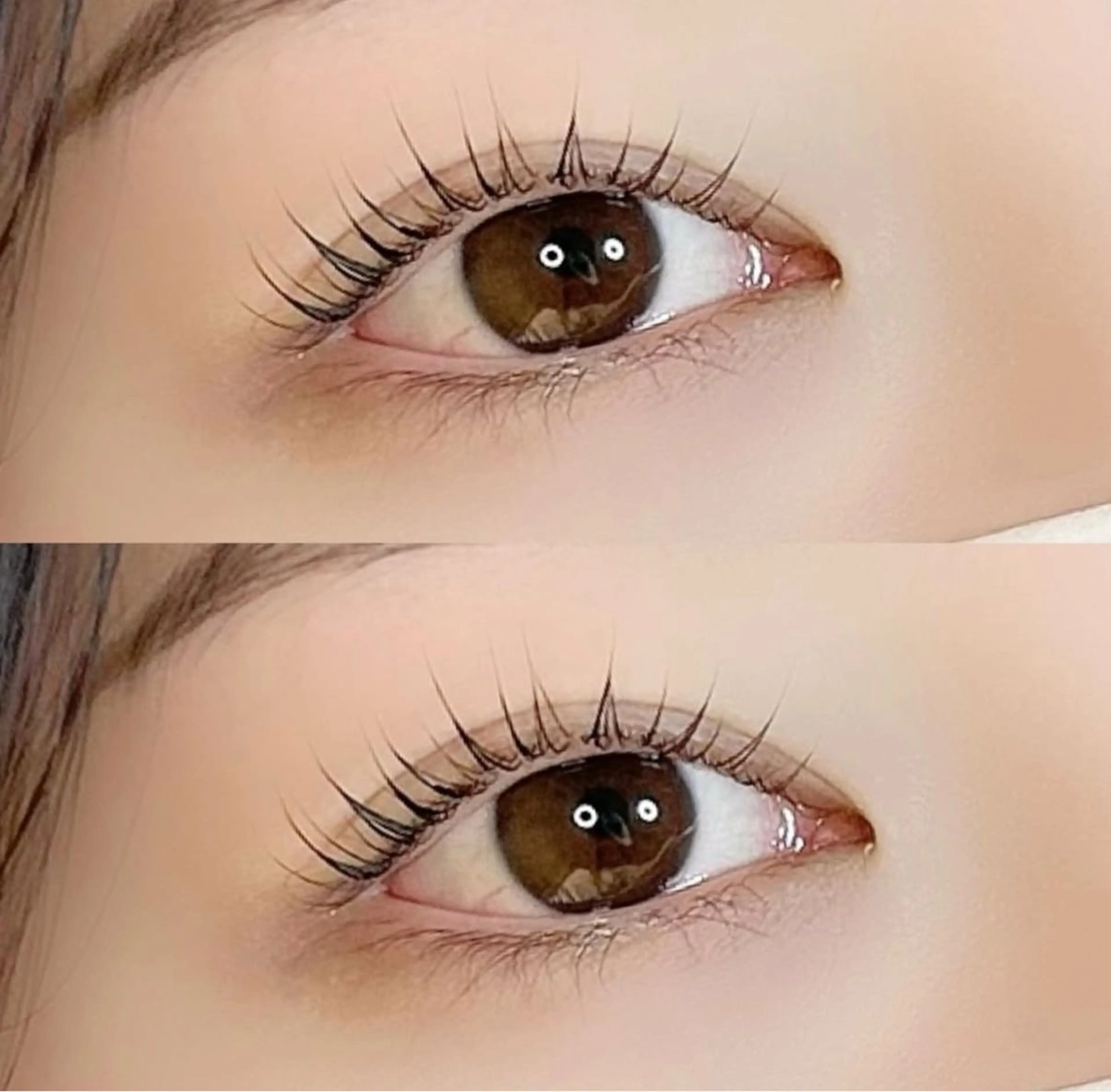 マツエク・マツパ パリジェンヌラッシュリフト Lowen 野原のマツエク・マツパデザイン