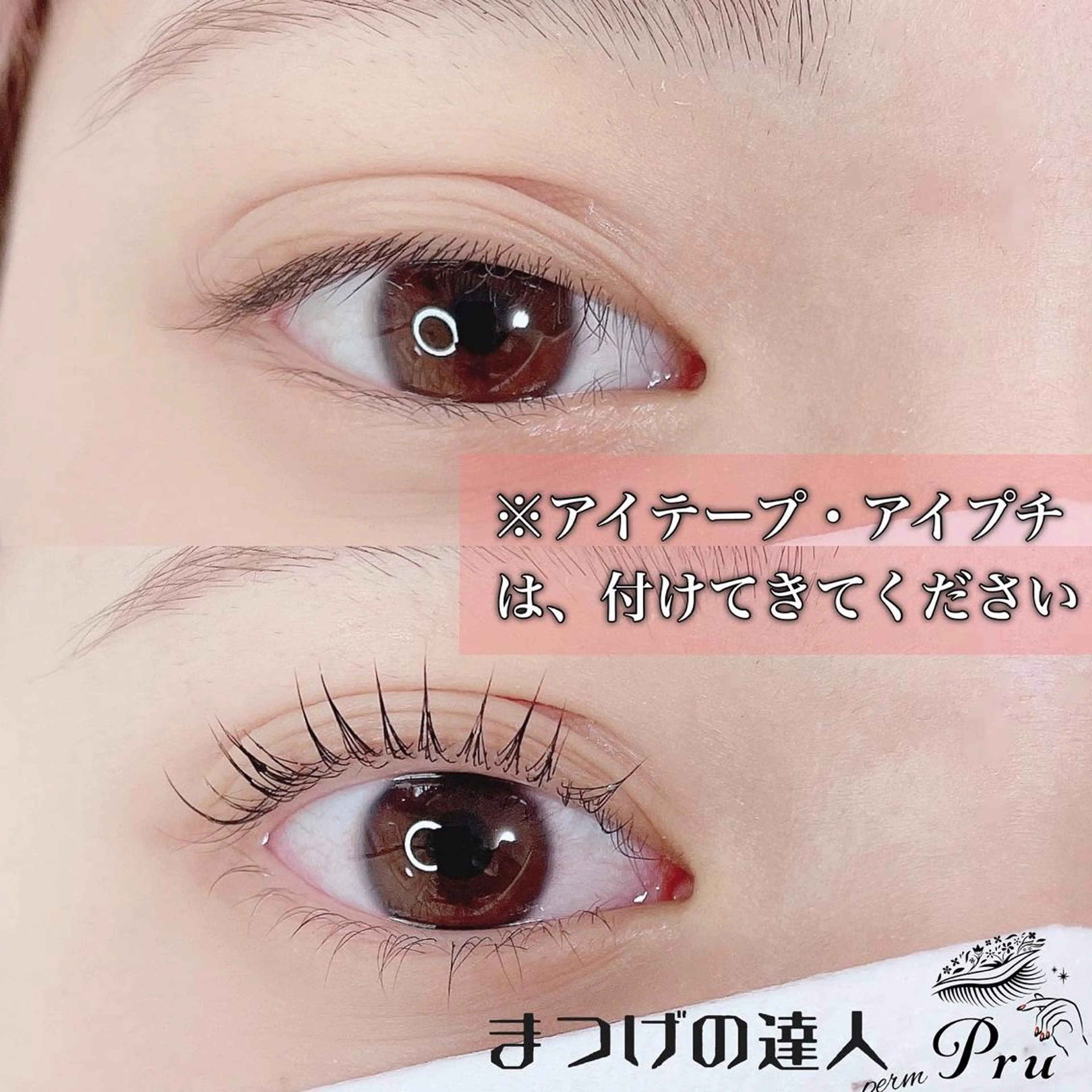 マツエク・マツパ マツパ プル eyelashのマツエク・マツパデザイン