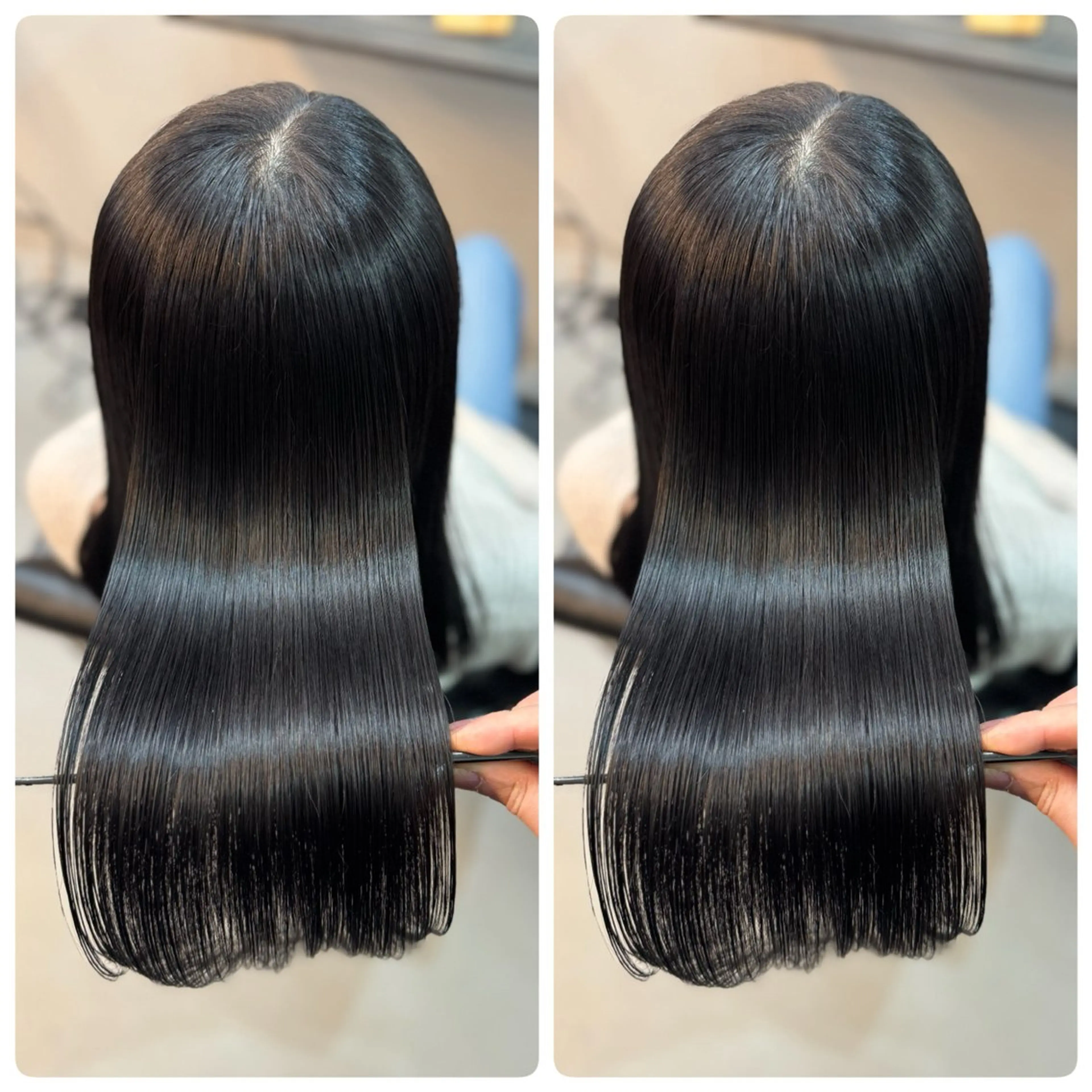 ロング 縮毛矯正/韓国 /店長/KANATOのヘアスタイル