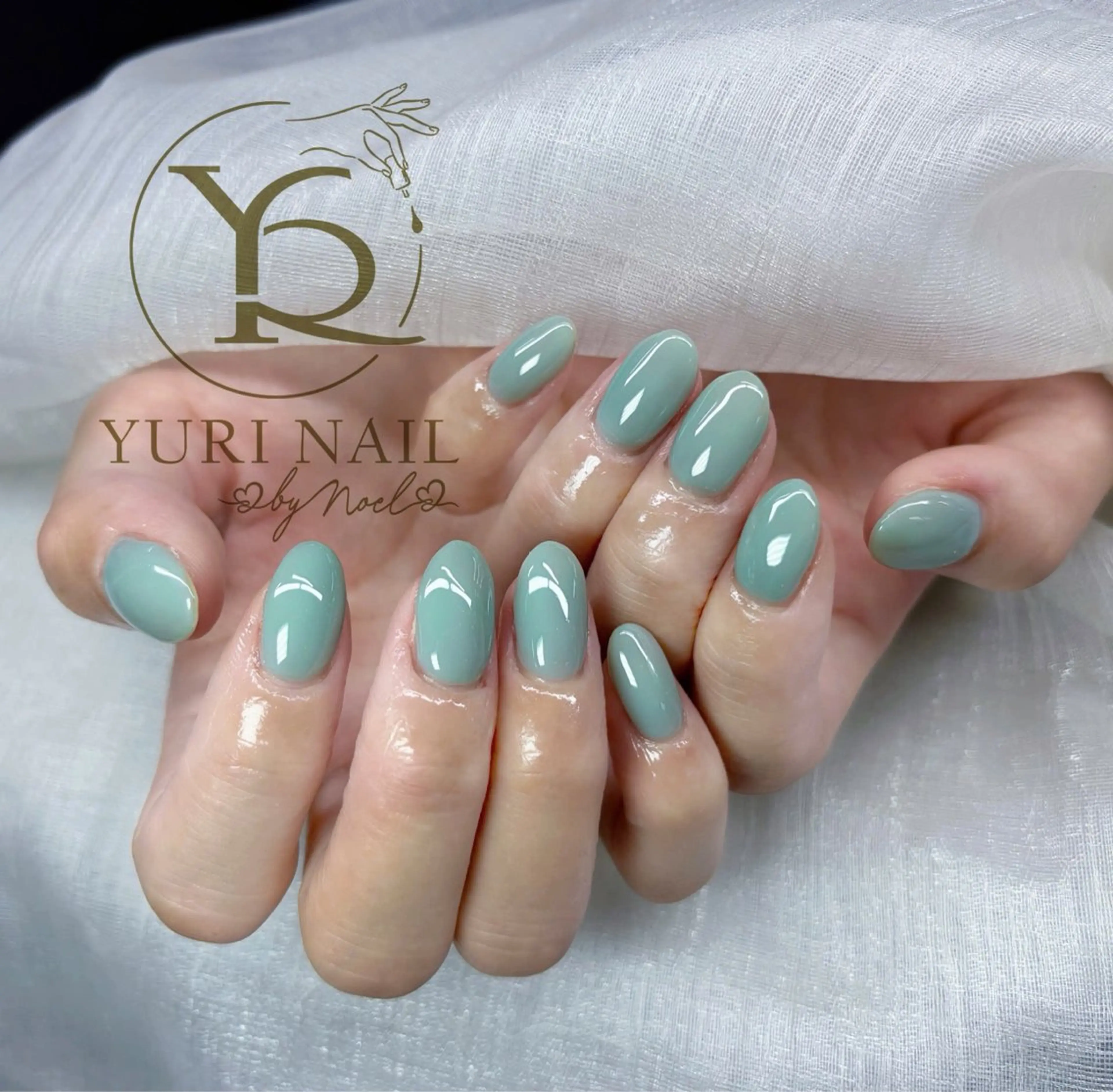 ネイル ジェルネイル キラキラネイル マグネットネイル ミラーネイル パラジェル ハンドネイル フットネイル YURI Nail Funabashiのネイルデザイン