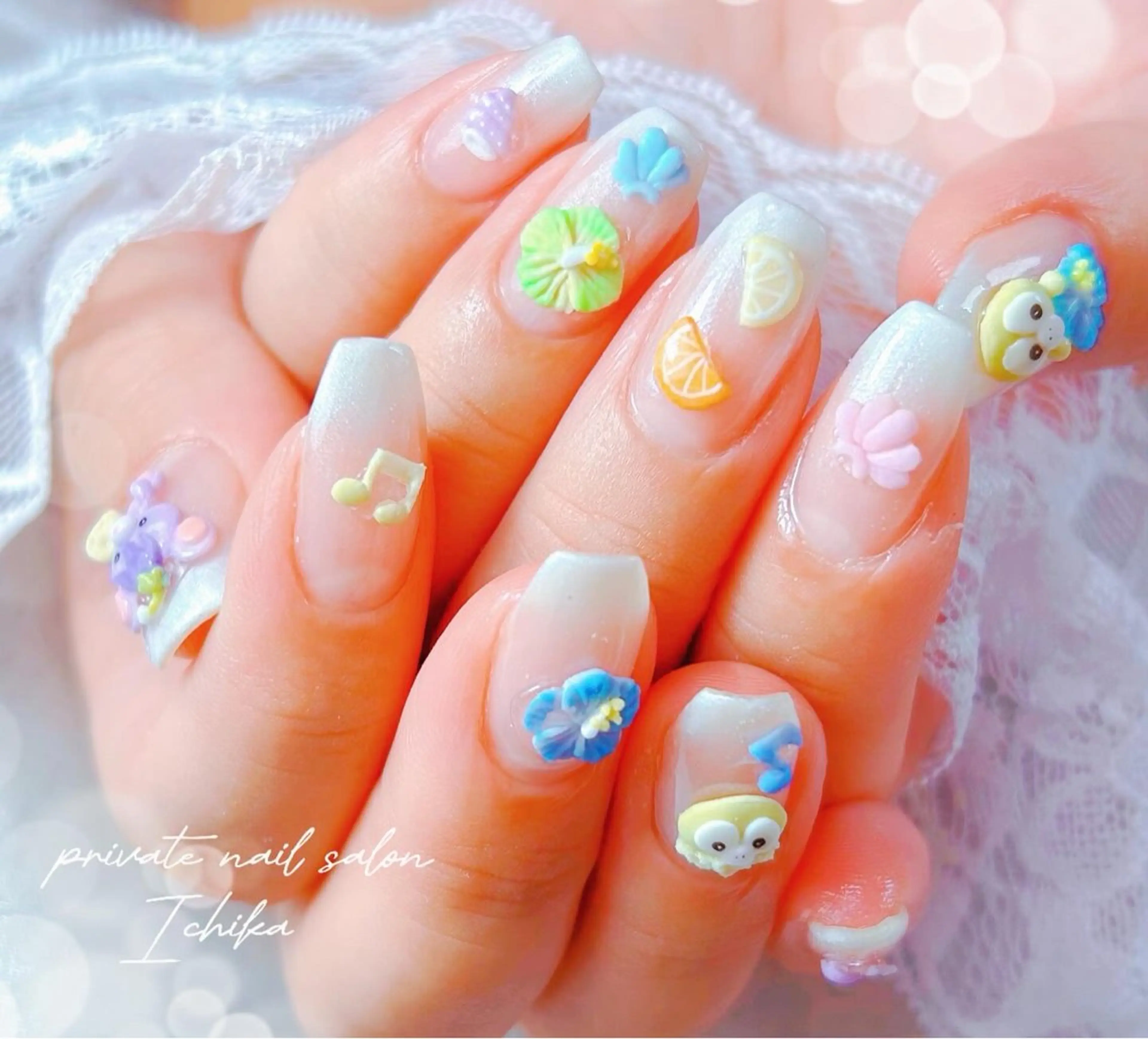 ネイル 持ち込み ジェルネイル専門店 一花-ICHIKA-のネイルデザイン