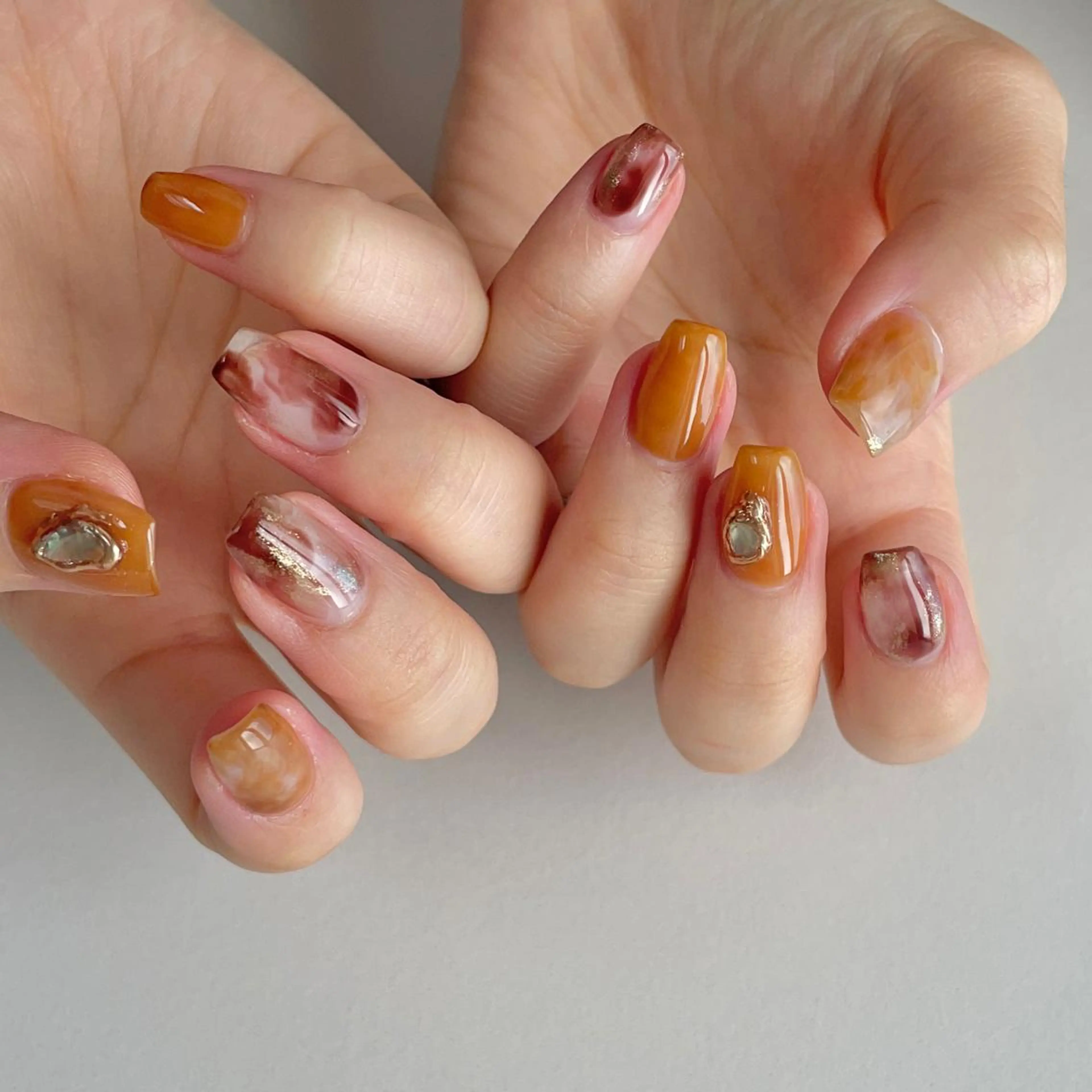 ネイル ハンドネイル Radia bykaonailsのネイルデザイン