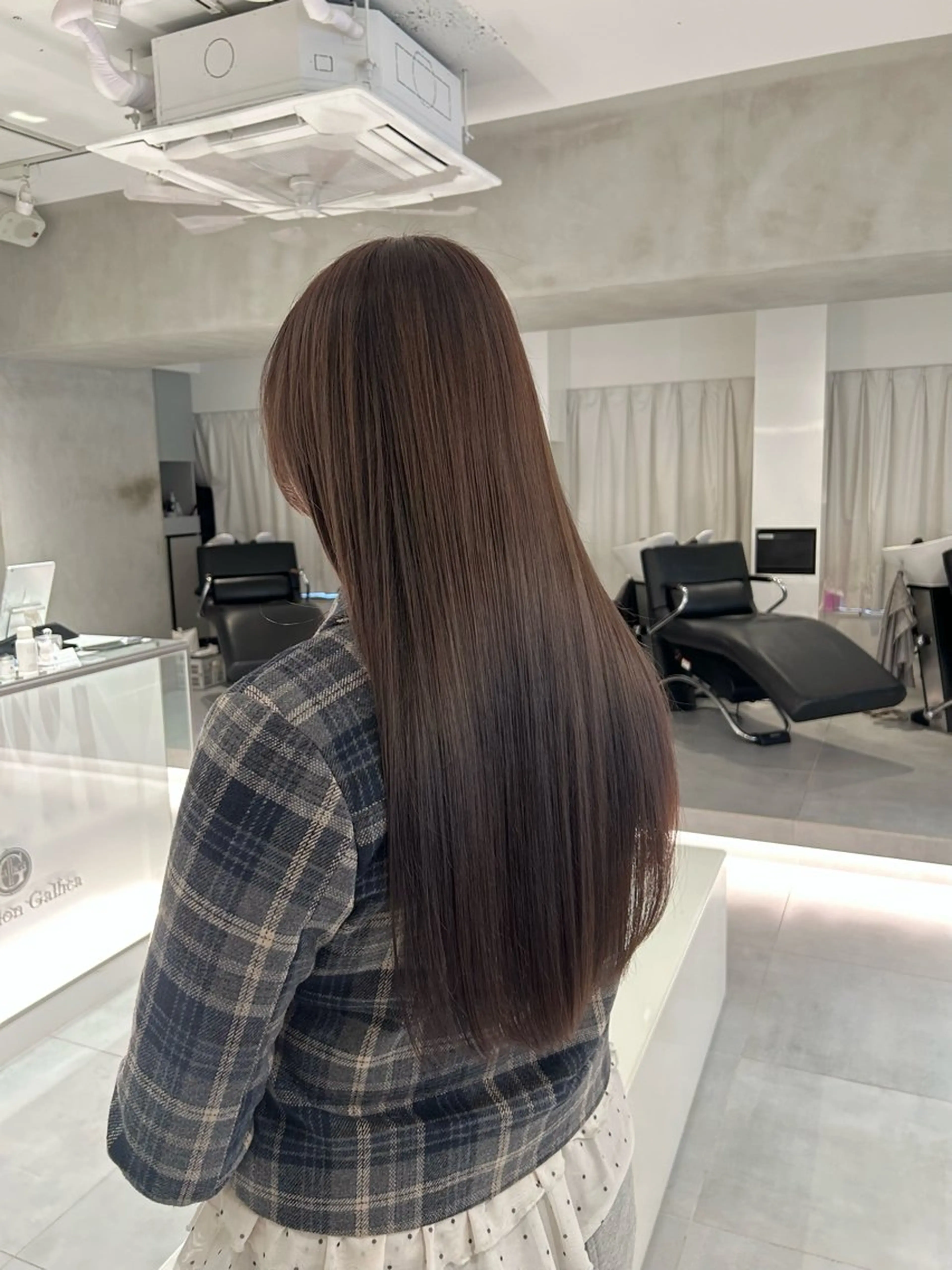 ロング カラー カット ヘアカラー トリートメント 🧚つやさらhair 🧚manakaのヘアスタイル