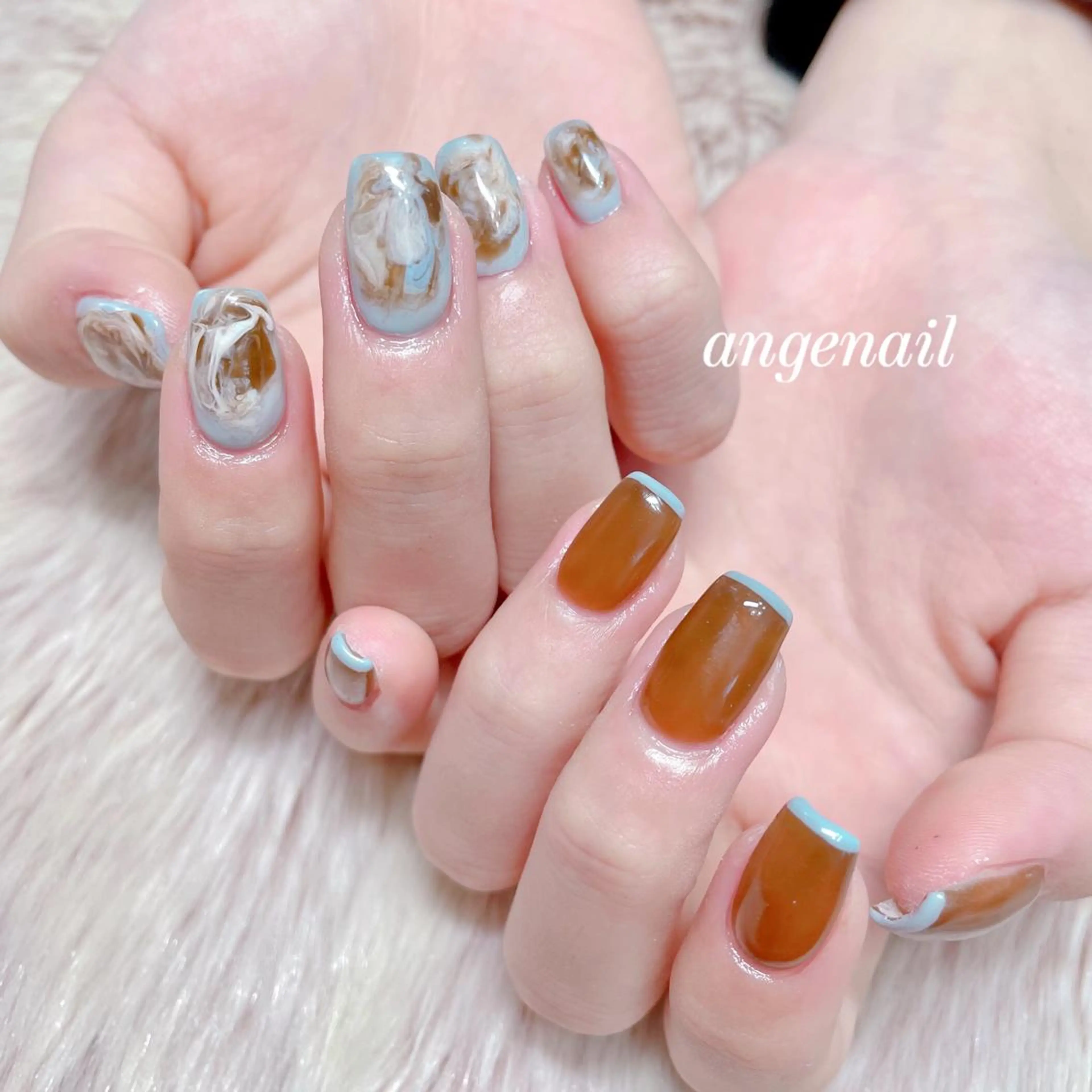 ネイル ハンドネイル オーナーネイリスト MAKIのネイルデザイン