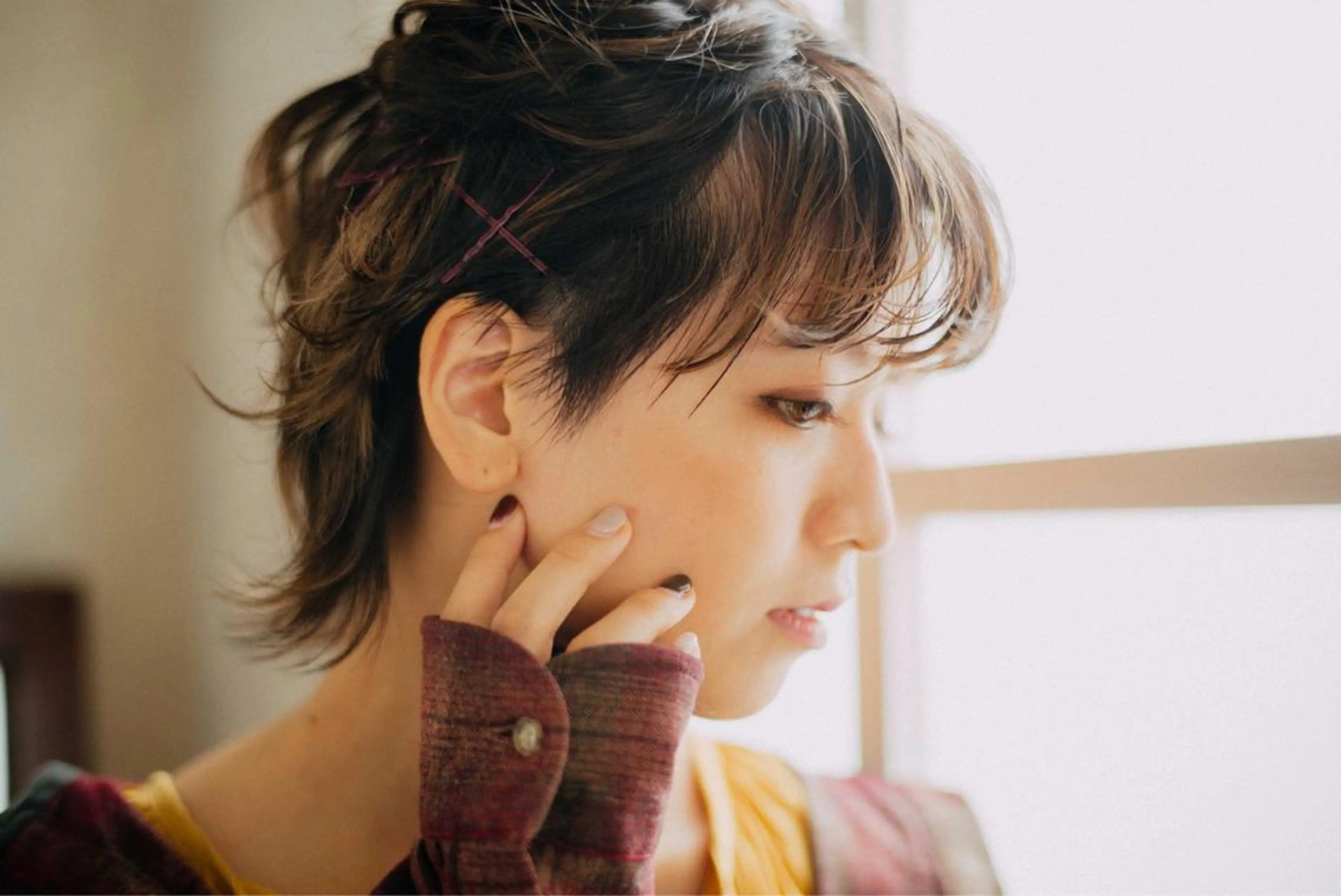 ショート ヘアアレンジ 【デザイナー】田中 美生のヘアスタイル