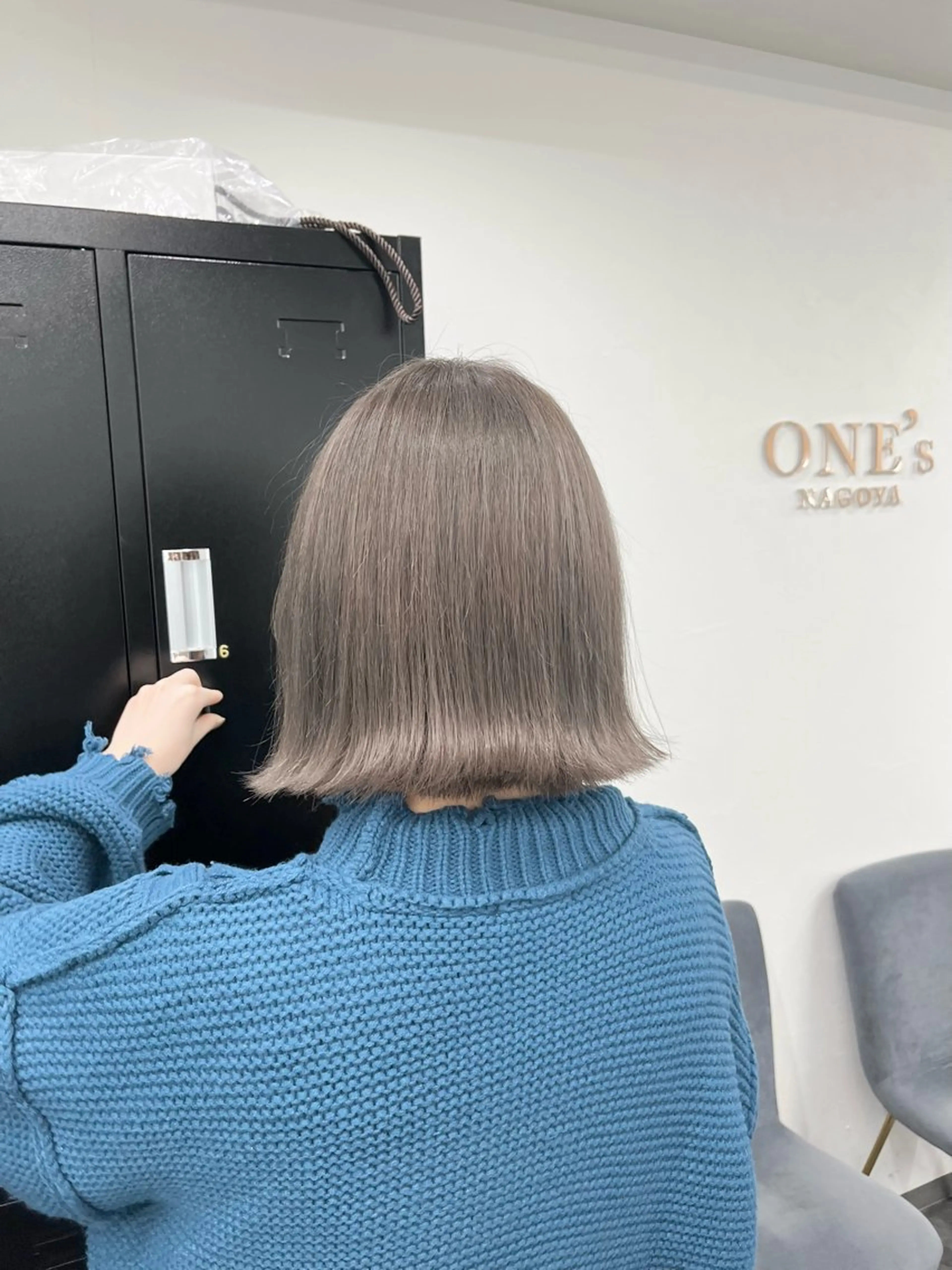 ミディアム 韓国風ヘア ヘアカラー トリートメント ヘアセット 韓国ヘア🖤/透明感 shihoのヘアスタイル