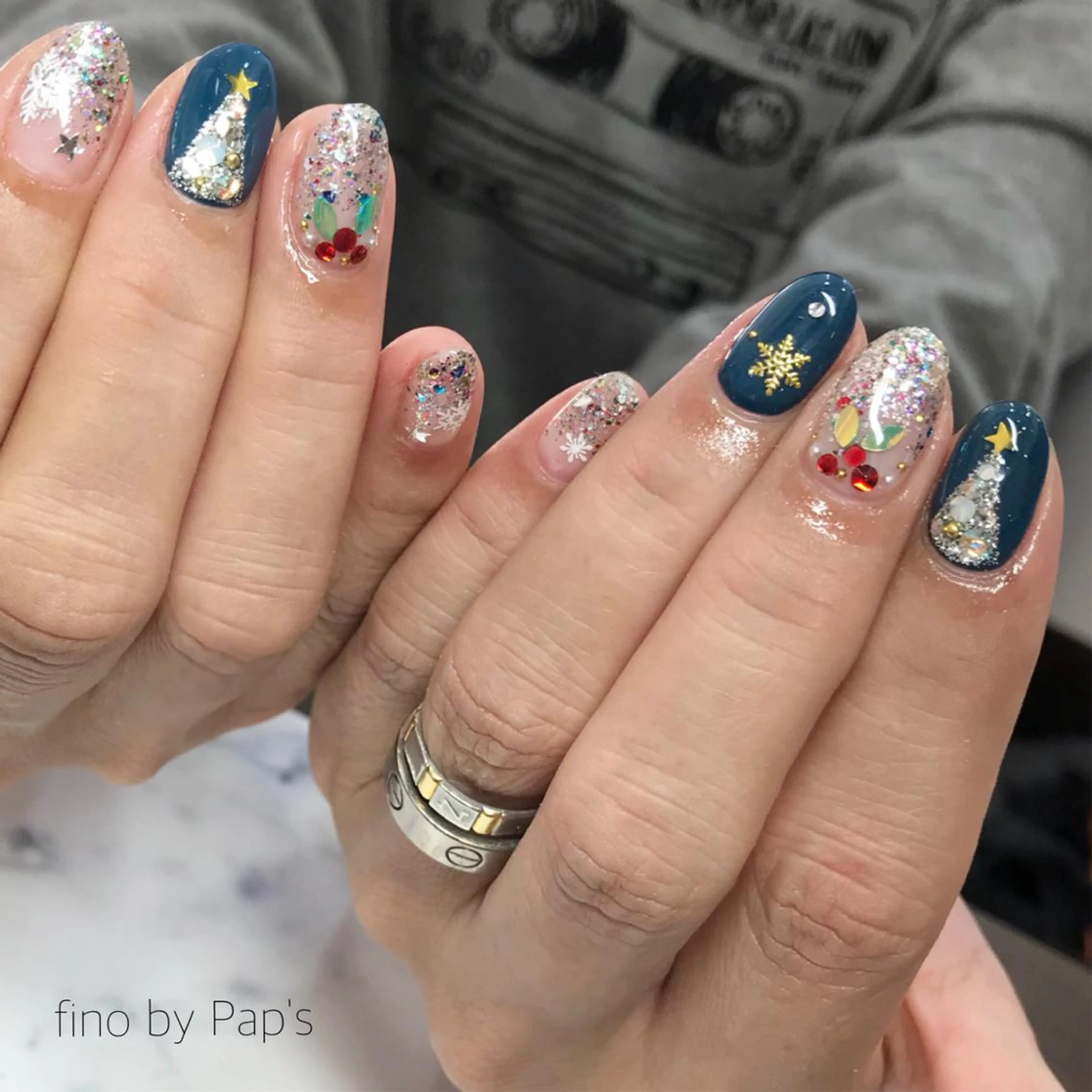 ネイル fino by Pap's所属・西畠 真由美のネイルデザイン