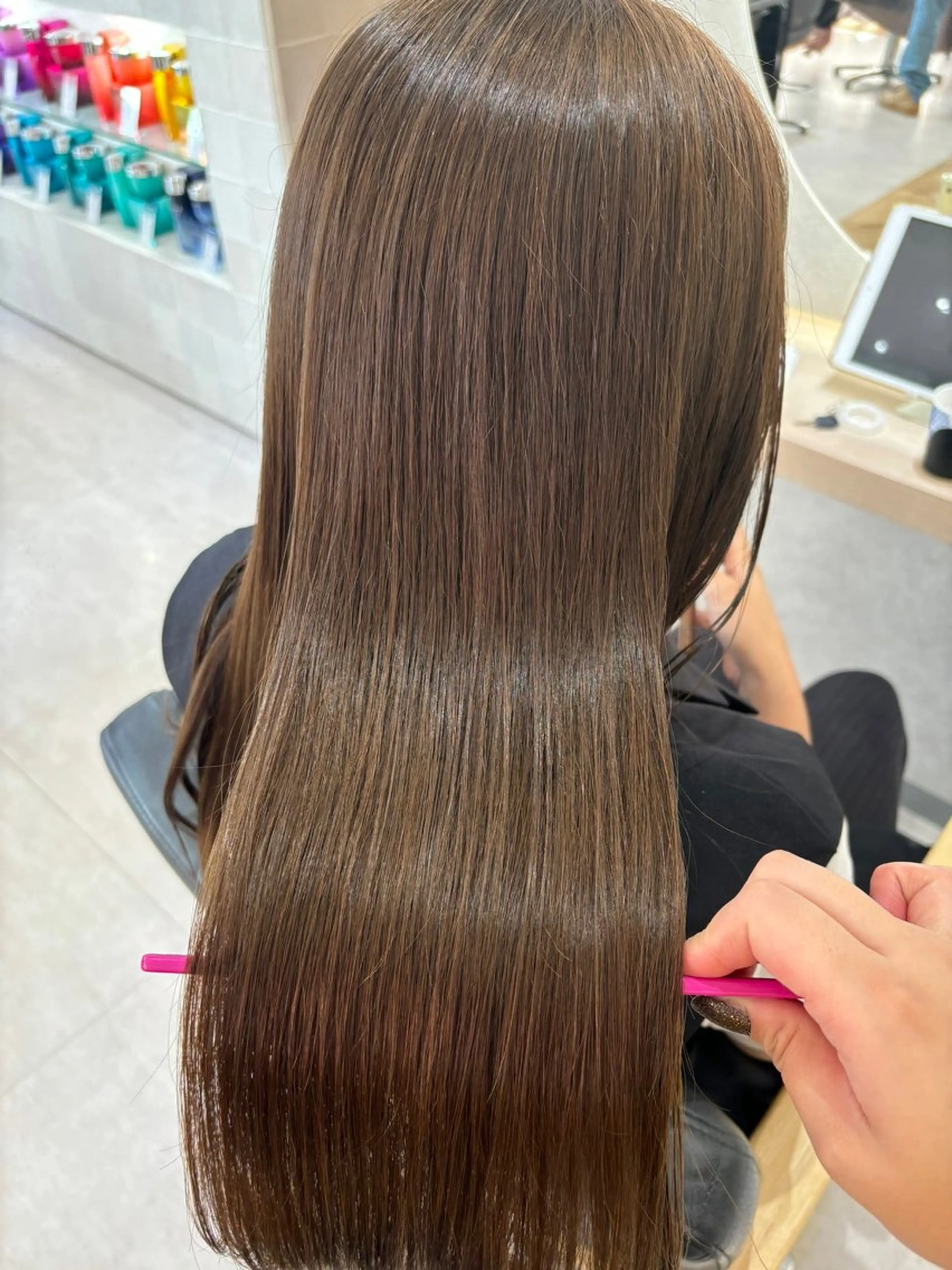 セミロング カラー Asumi 髪質改善/美髪/艶髪のヘアスタイル