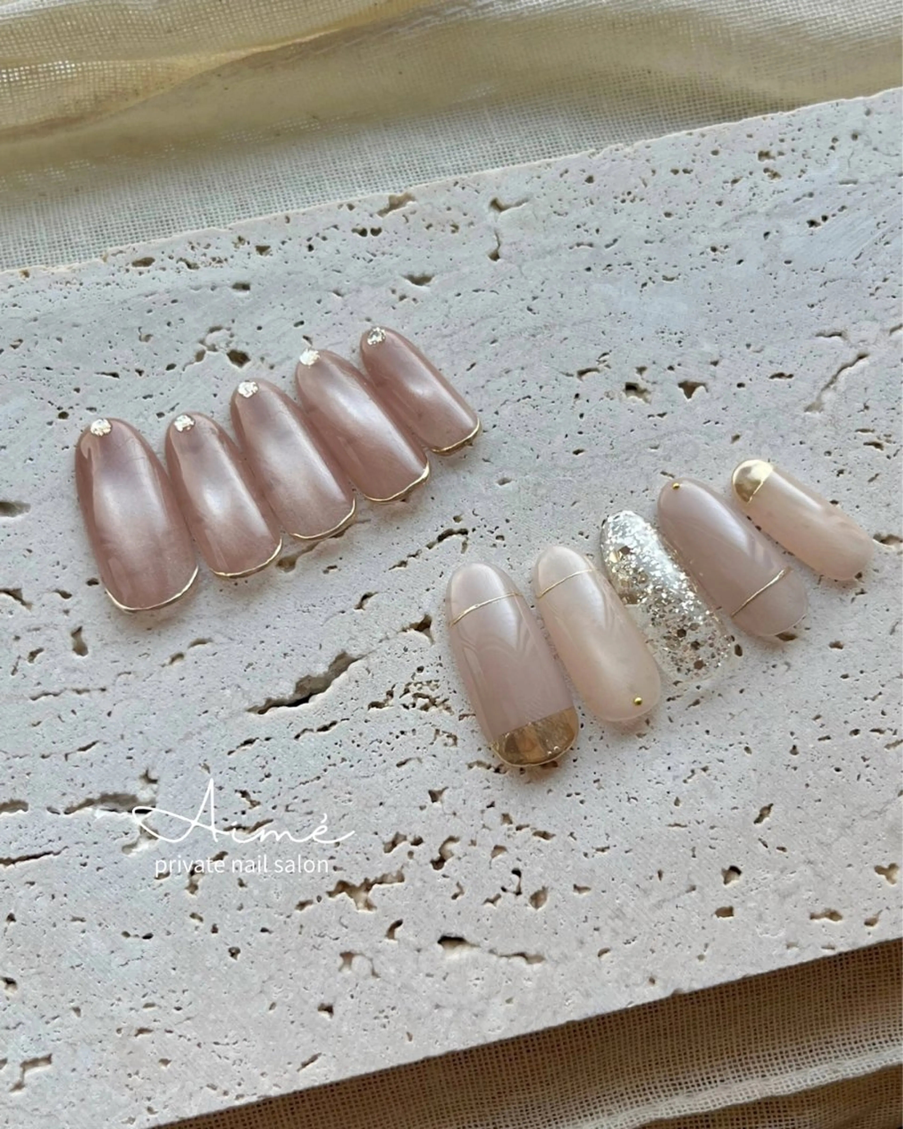 ネイル Aimé nailのネイルデザイン