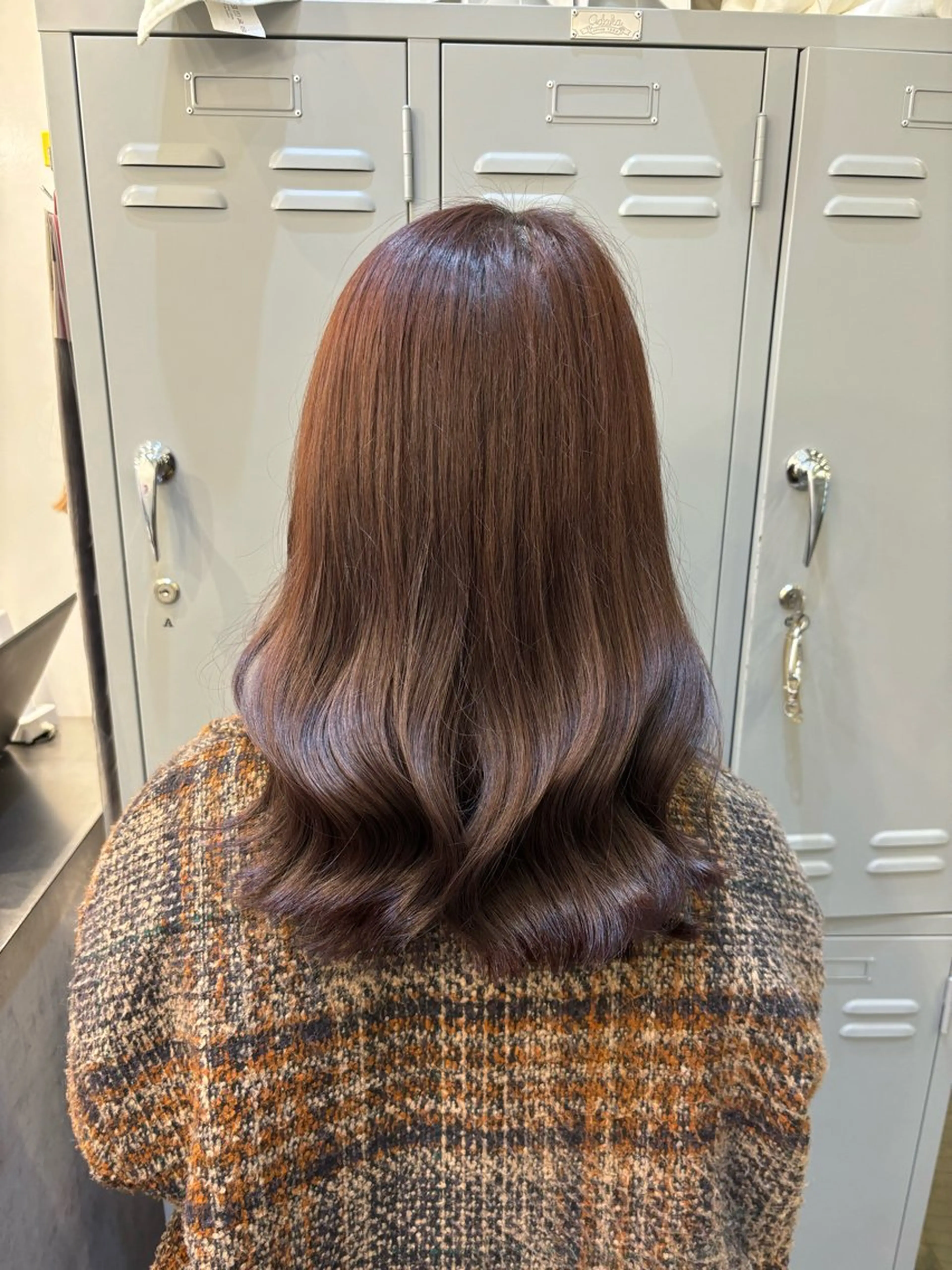 ミディアム カラー カット ヘアカラー 髪質改善特化美容師 久万祐人のヘアスタイル