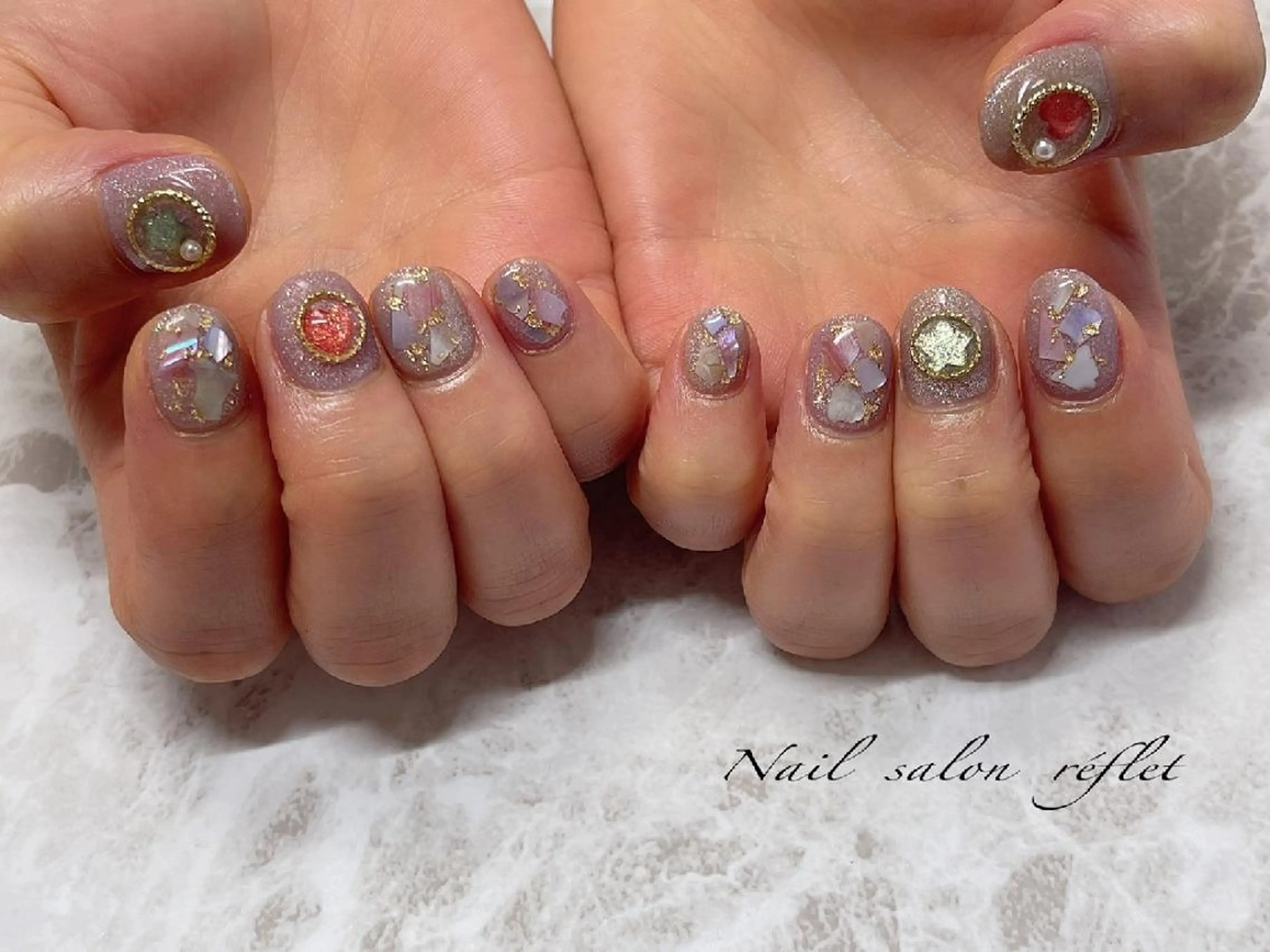 ネイル ハンドネイル Nailsalon Lebelのネイルデザイン