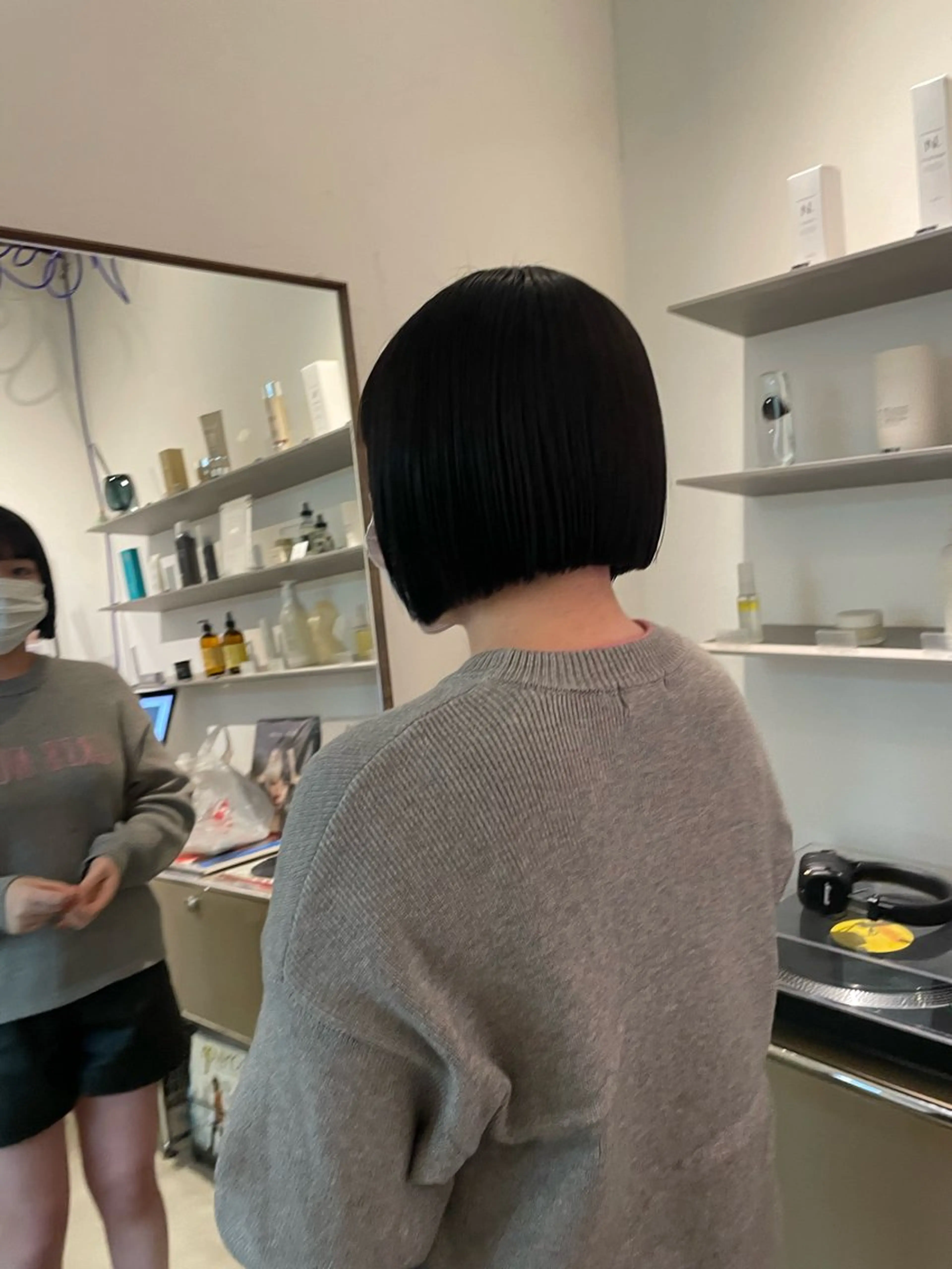 ショート ボブ HITOMI 福岡パーマのヘアスタイル