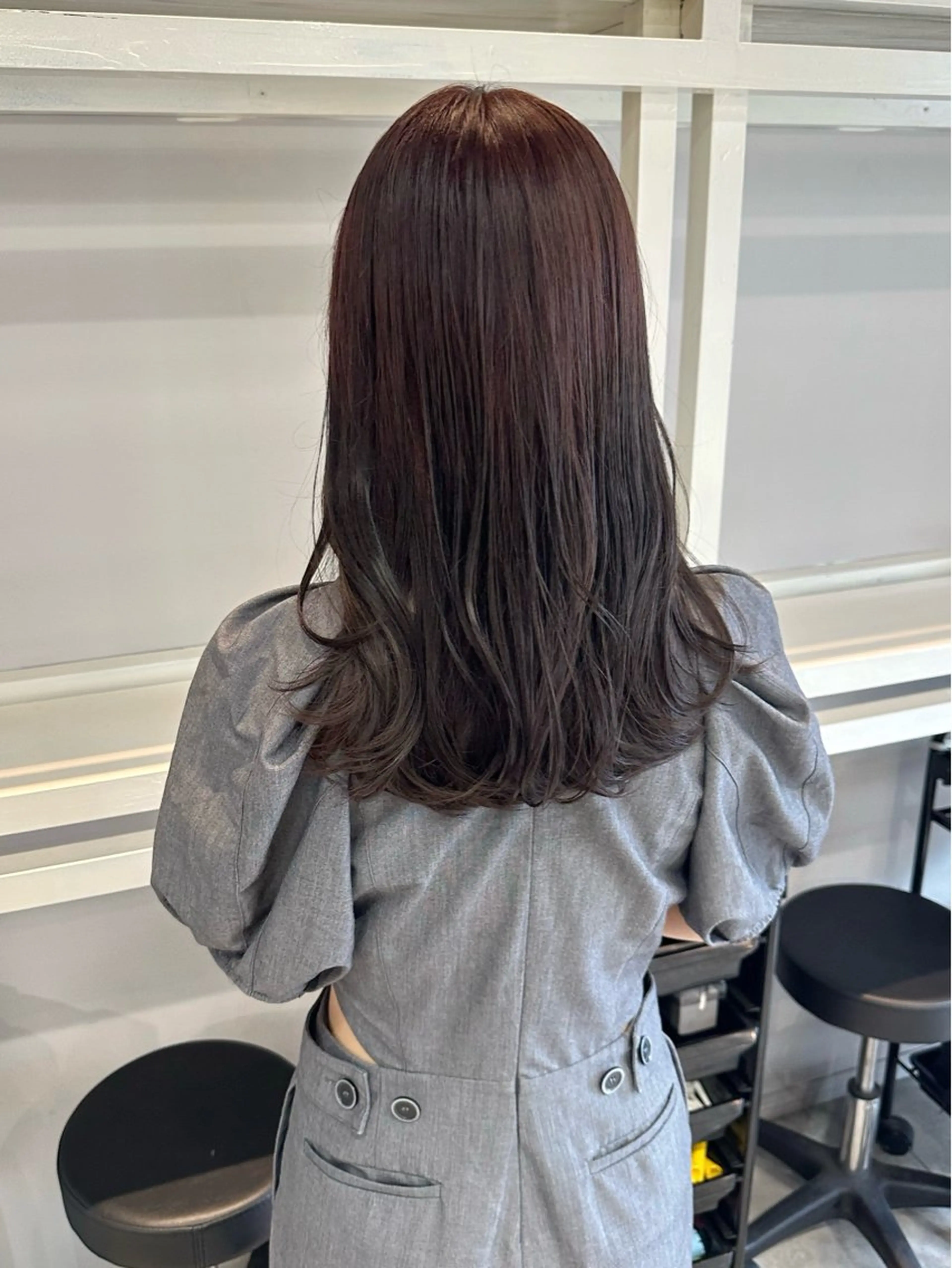 セミロング カラー カット ヘアカラー トリートメント 透明感カラー/ボブ /佐藤伶のヘアスタイル