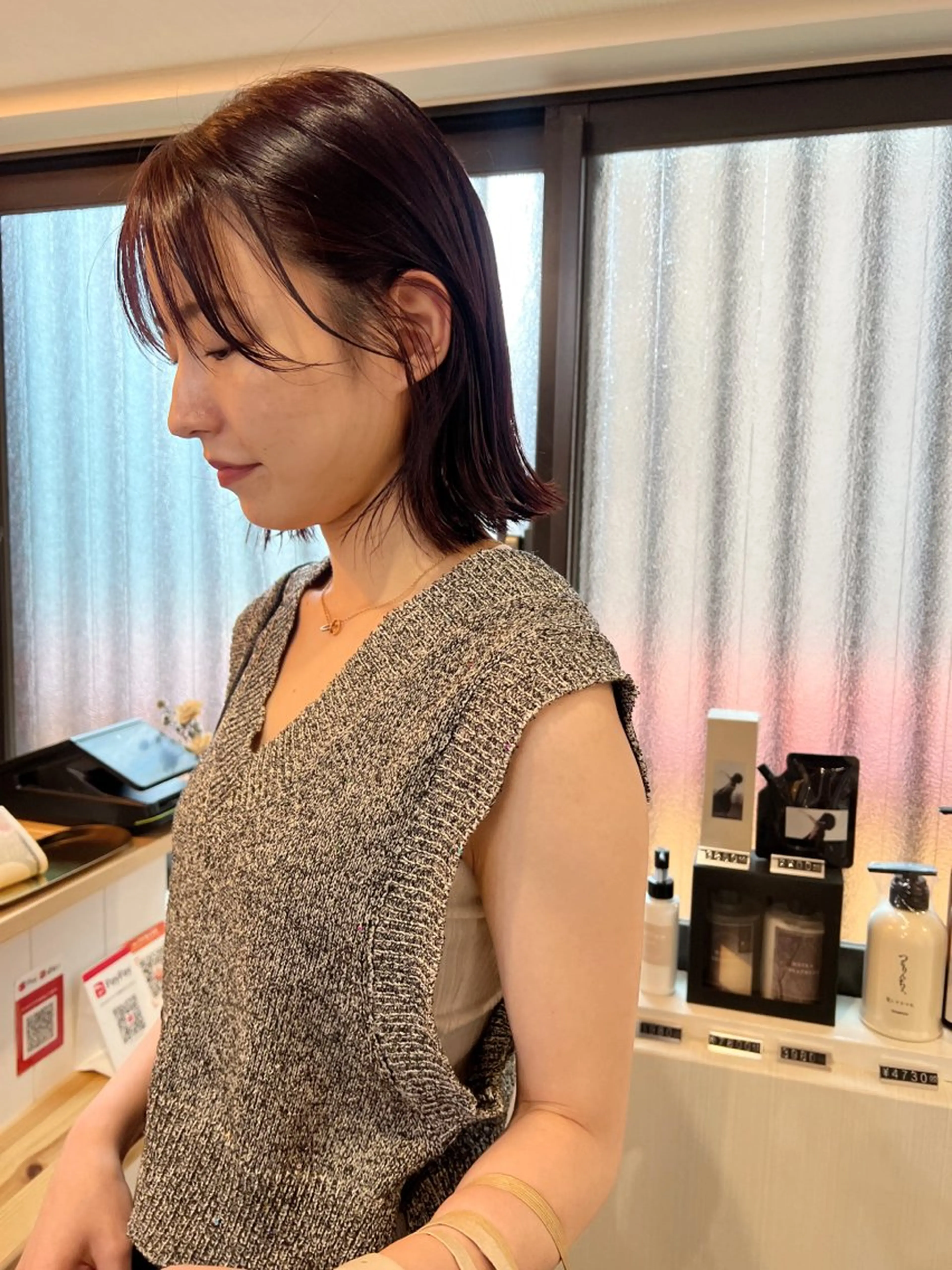 ショート カラー カット ヘアカラー トリートメント トレンドと似合わせ/ マンツーマン/西上楓のヘアスタイル