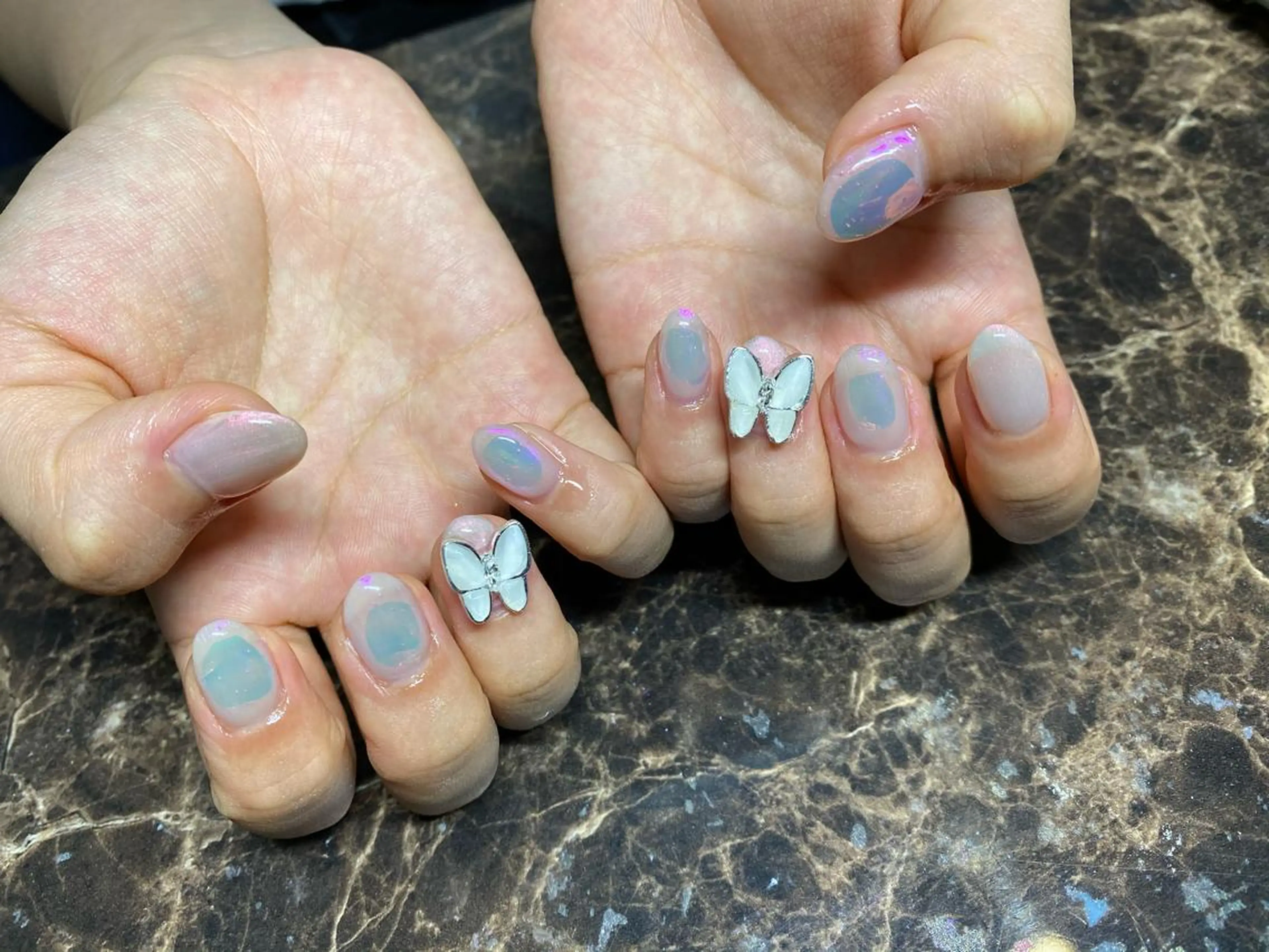 ネイル 持ち込み IROHA Nail 矢掛萌子のネイルデザイン