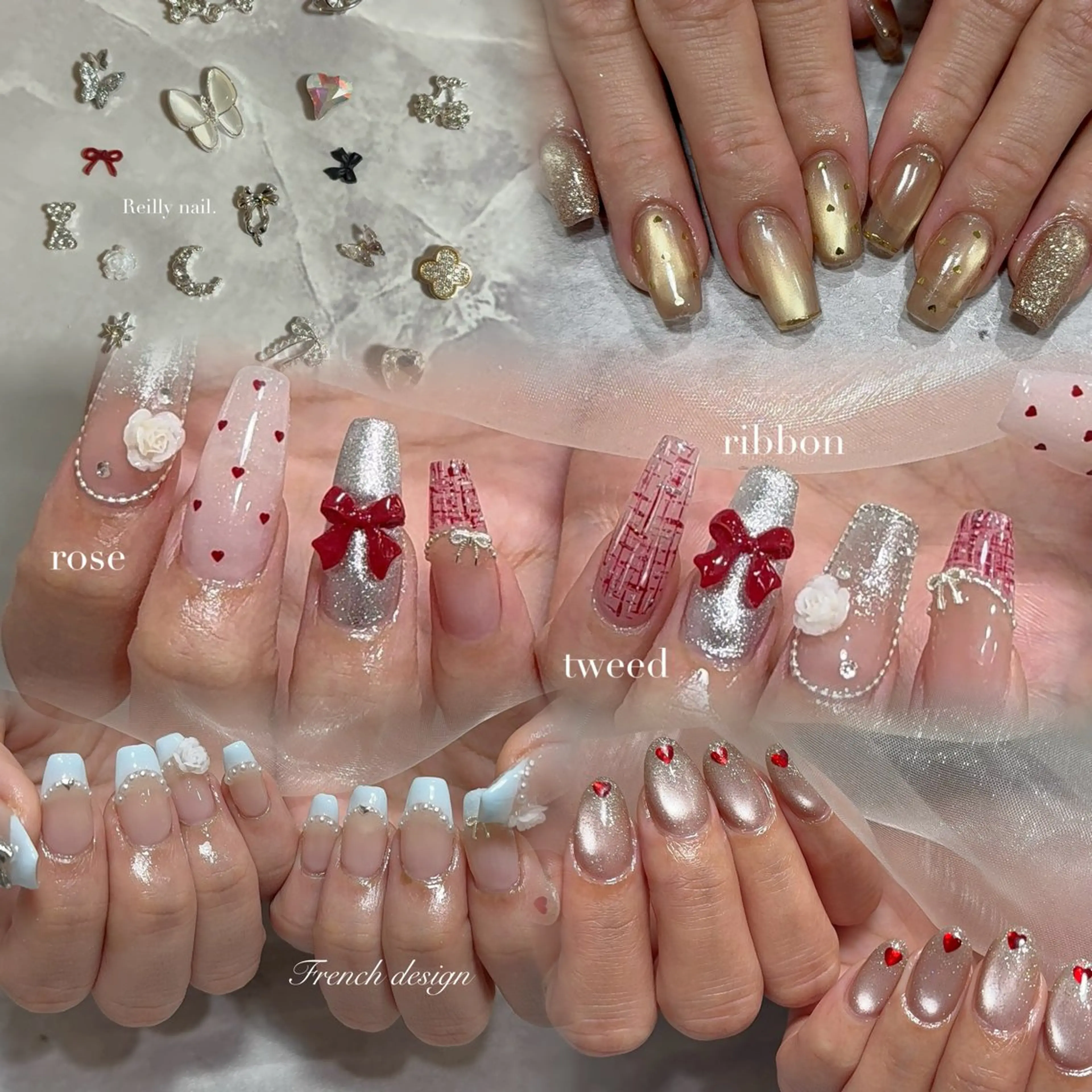 ネイル ハンドネイル Reillynail みさきのネイルデザイン