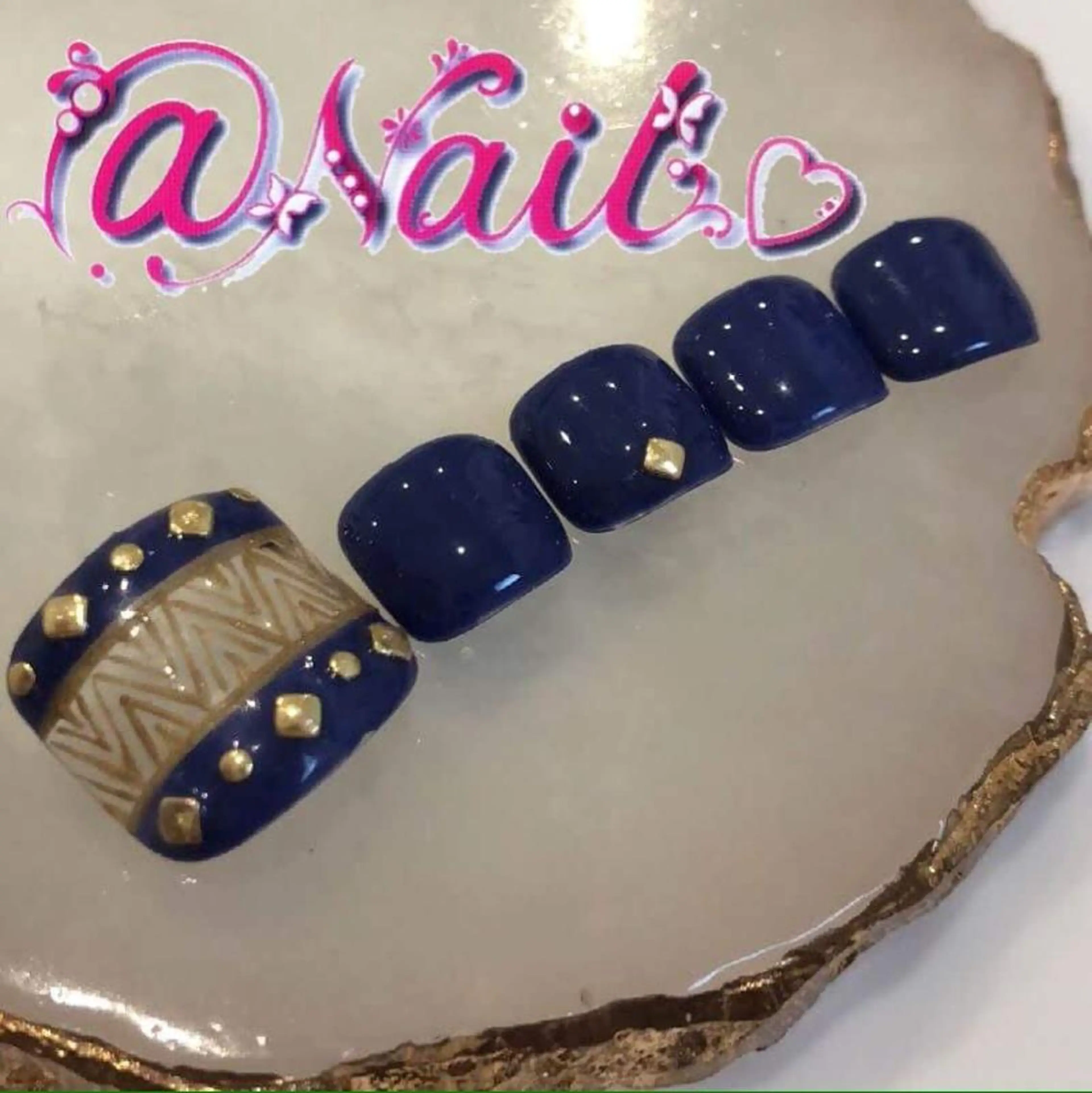 ネイル ネイルチップ 小尾 栞のネイルデザイン