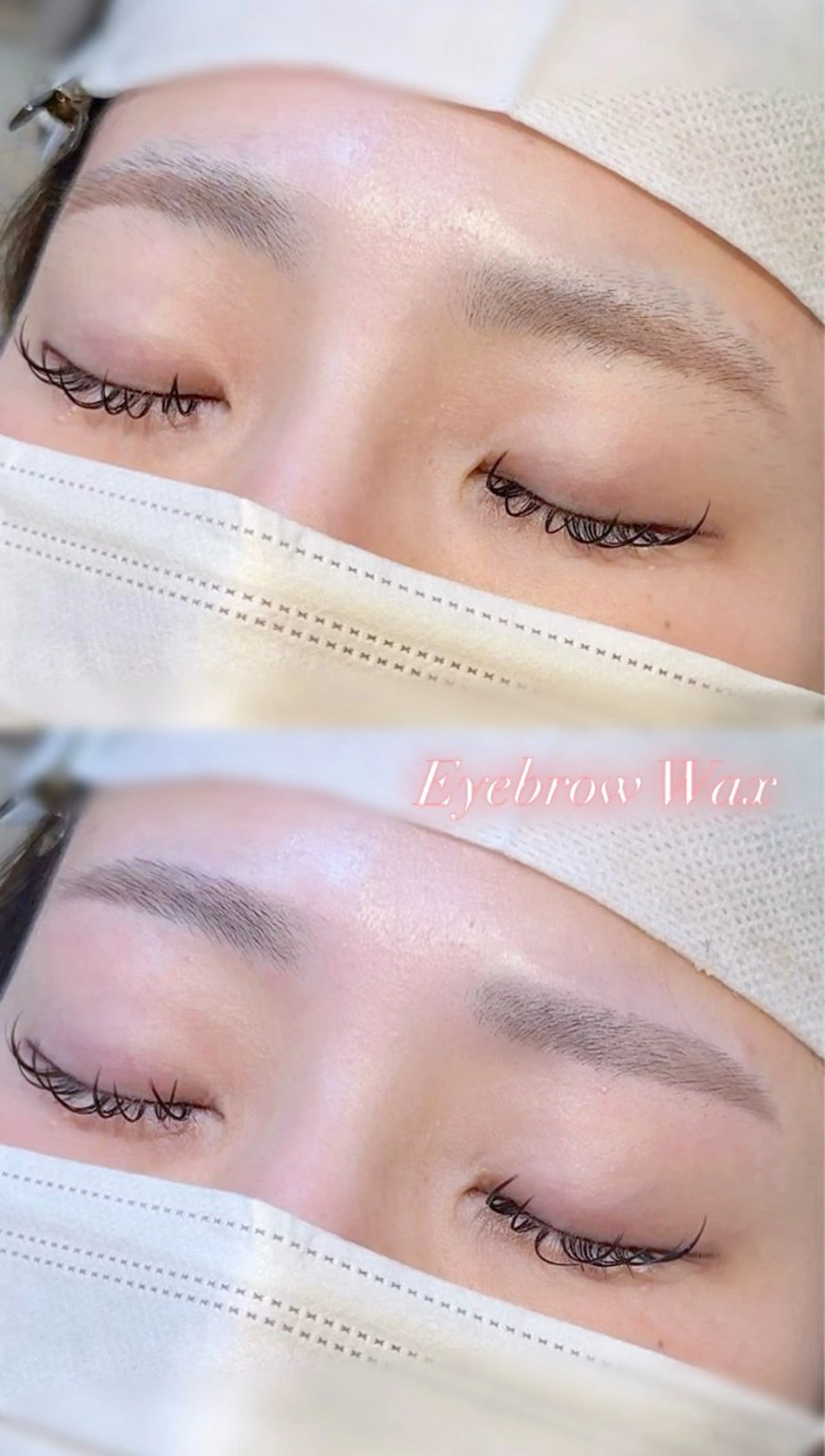 アイブロウ ワックス脱毛 ELRe MIUのマツエク・マツパデザイン