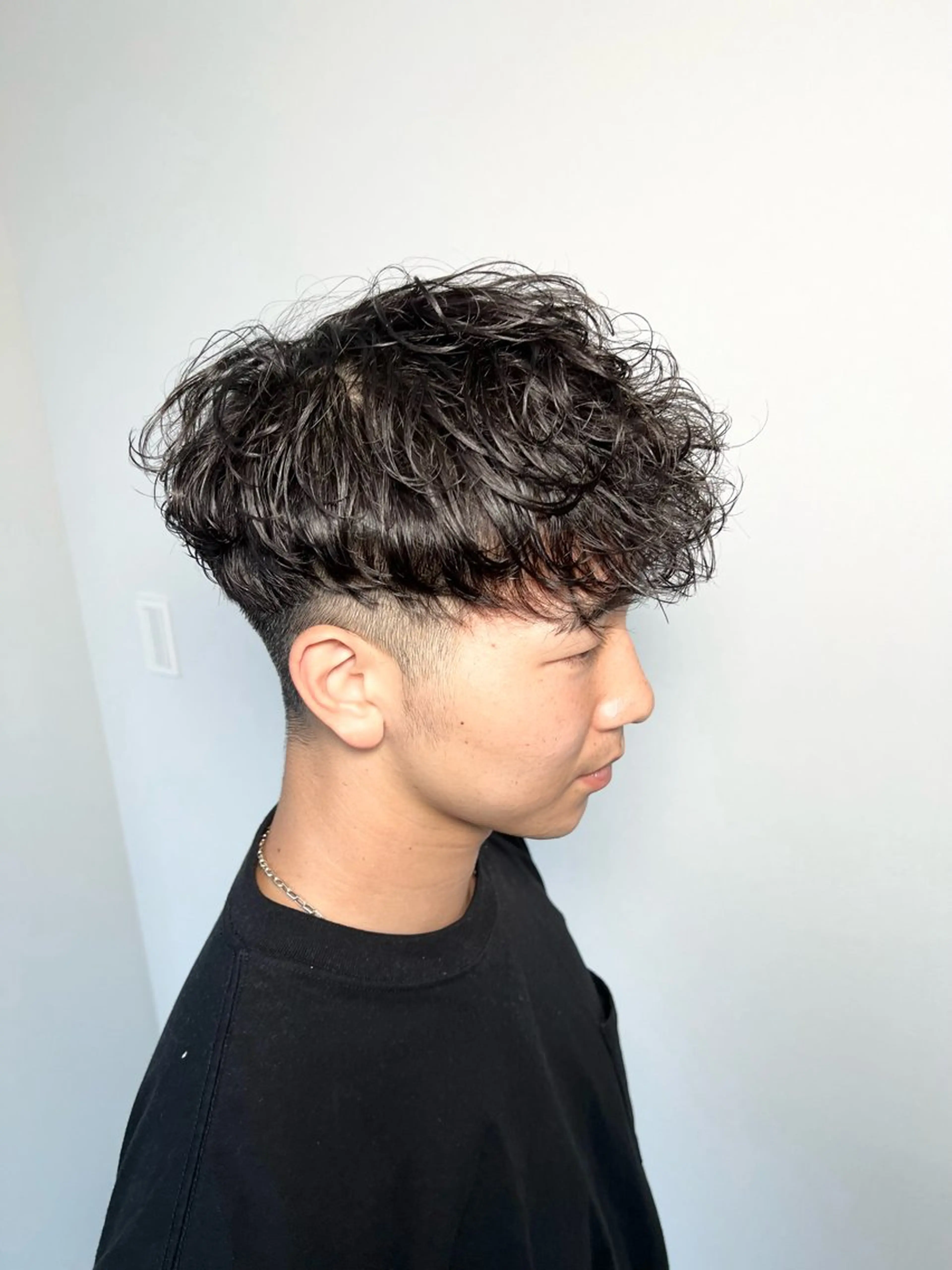 パーマ メンズ カット パーマ メンズパーマ/ メンズ特化/寺阪拓真のヘアスタイル