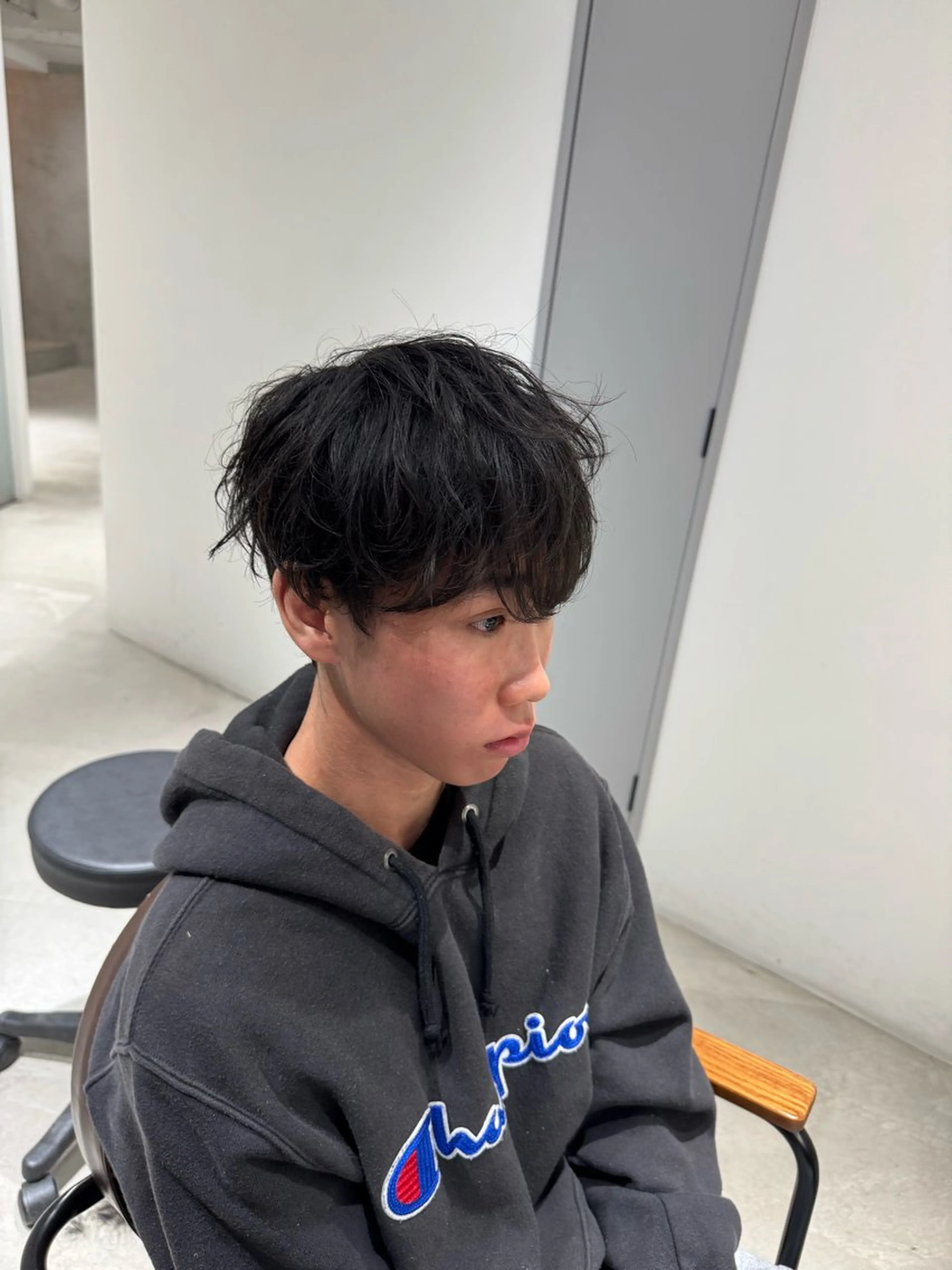 メンズ カット 縮毛矯正 トリートメント 飯田橋/髪質改善/ 縮毛矯正✨しゅんすけのヘアスタイル