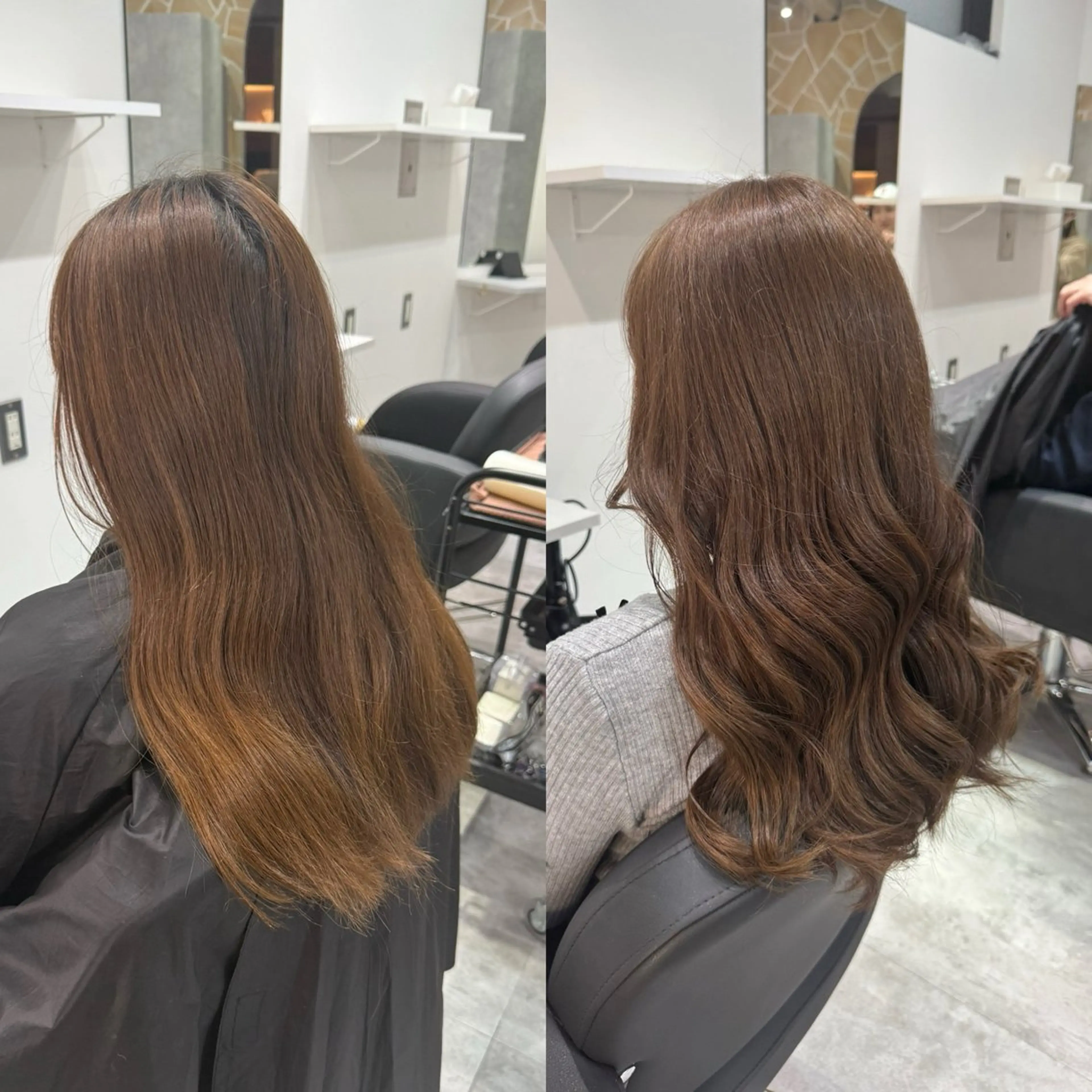 ミディアム カット ヘアカラー トリートメント ヘッドスパ メンズパーマ/ショ ートカット/福井悟朗のヘアスタイル