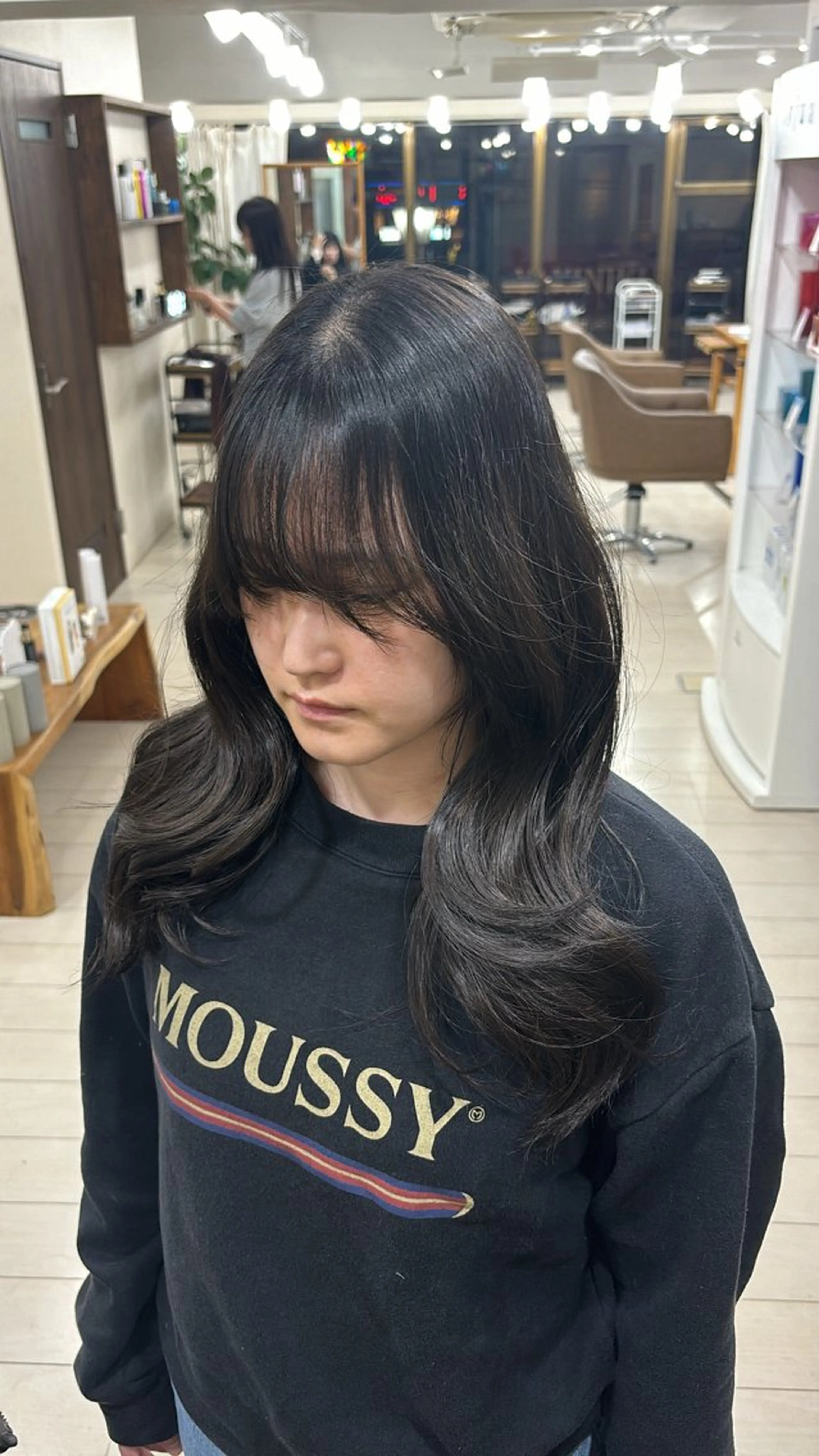 セミロング カラー ヘアカラー suii. りゅーとのヘアスタイル