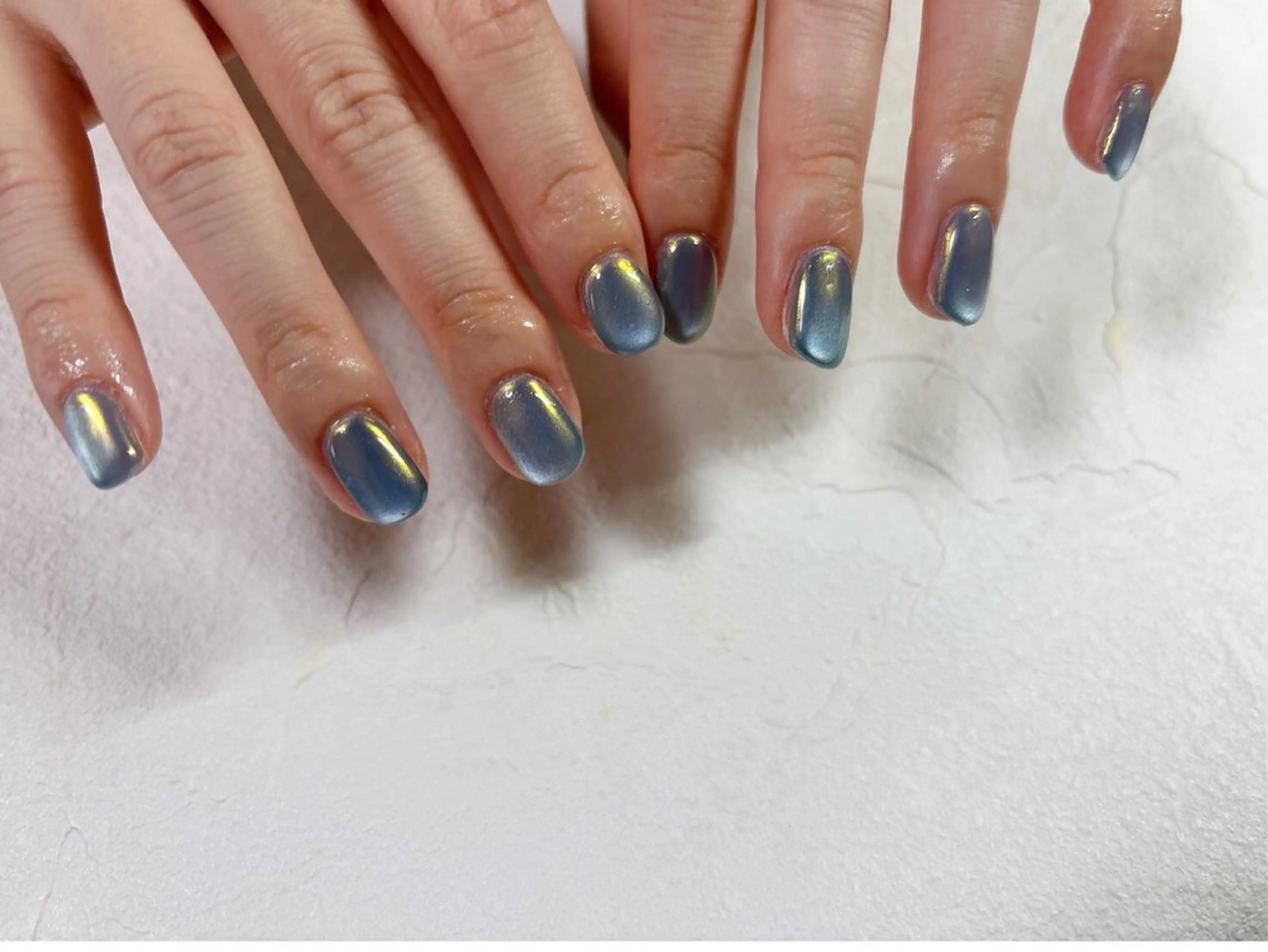 ネイル オーロラネイル フットネイル フレンチネイル ジェルネイル マグネットネイル kiki nail &brow二子玉川の眉毛・アイブロウイメージ
